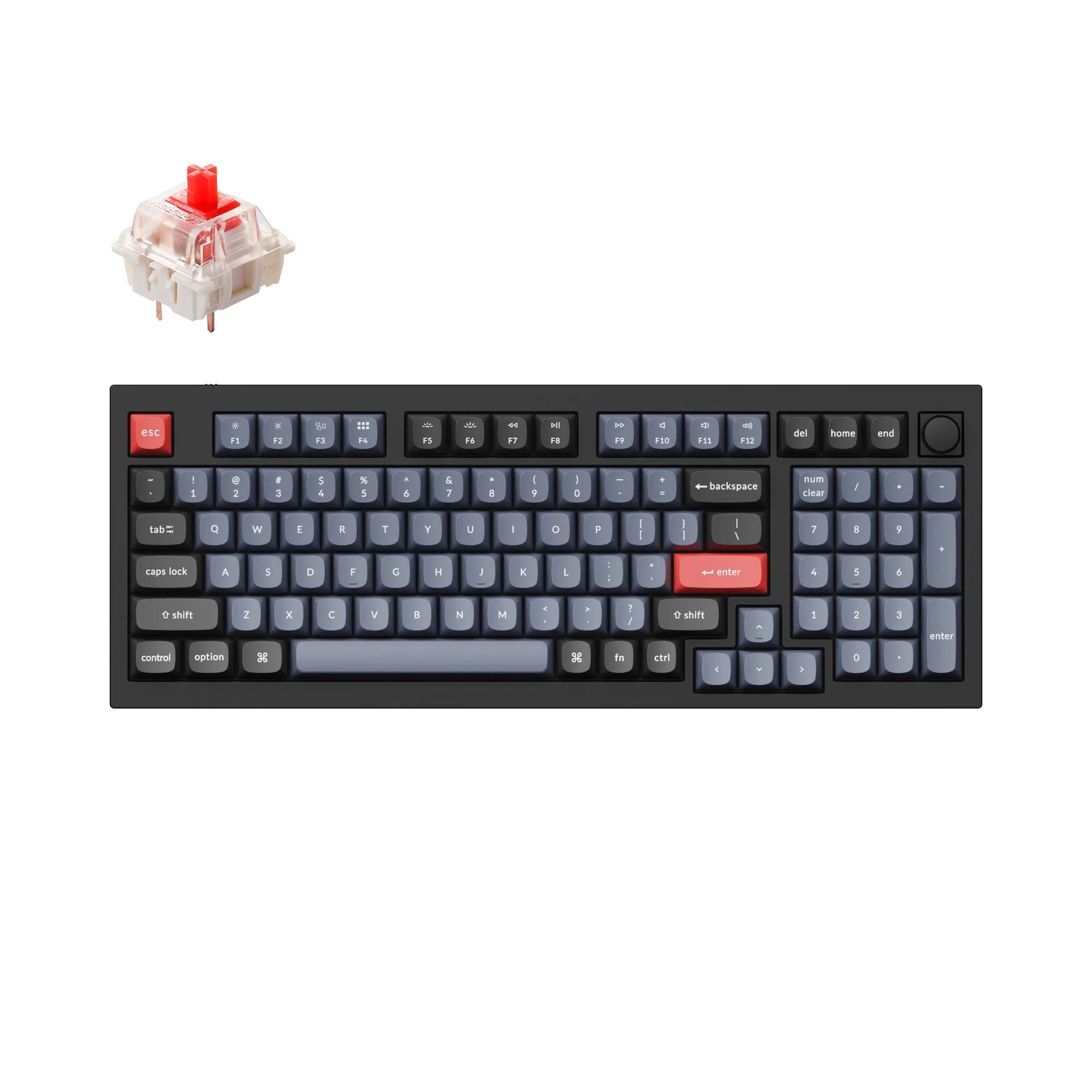 Klawiatura mechaniczna Keychron Q5 QMK Custom