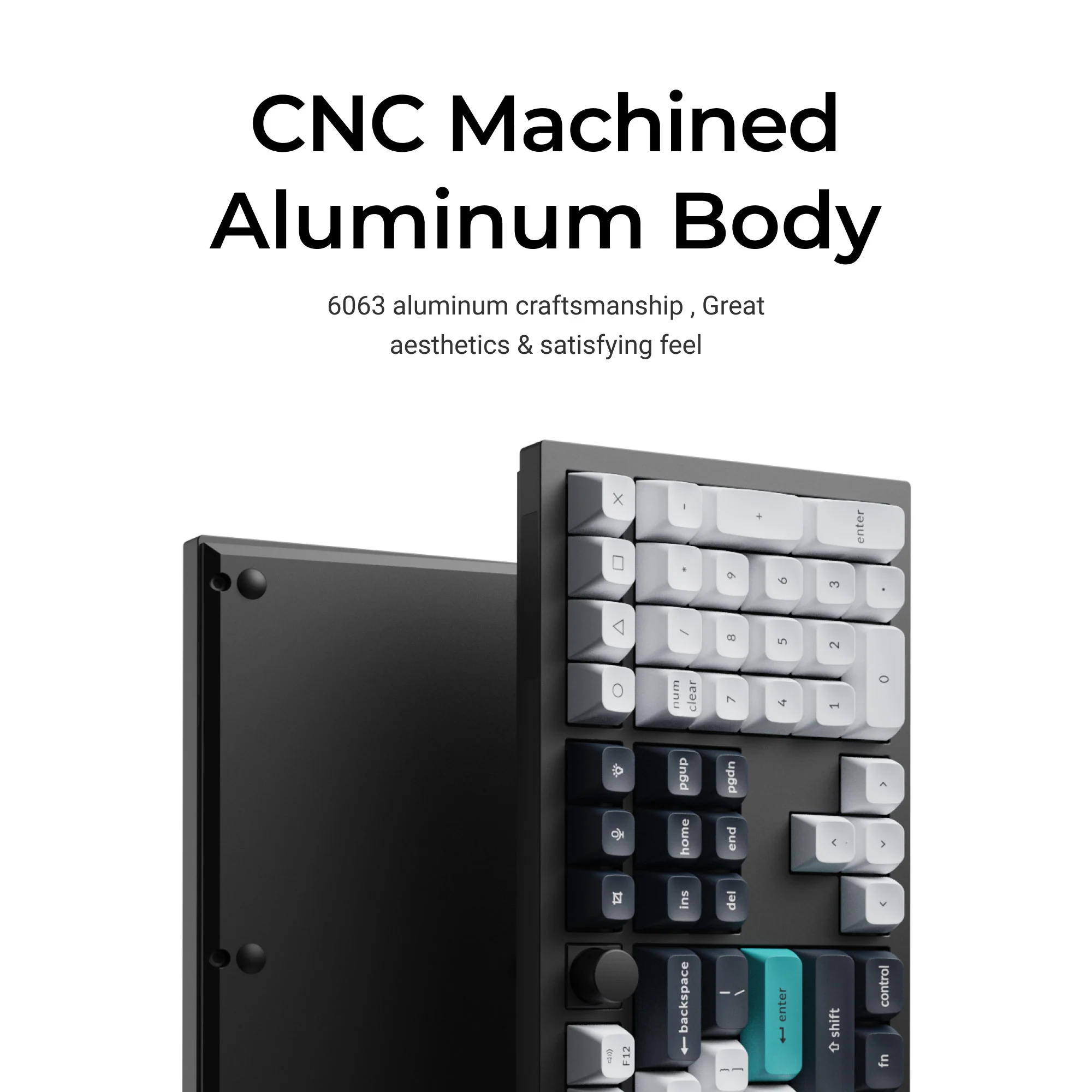 Keychron Q6 Max QMK/VIA langaton mukautettu mekaaninen näppäimistö