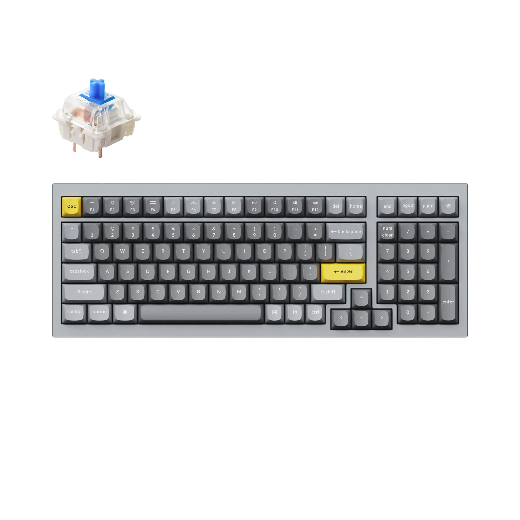 Klawiatura mechaniczna Keychron Q5 QMK Custom