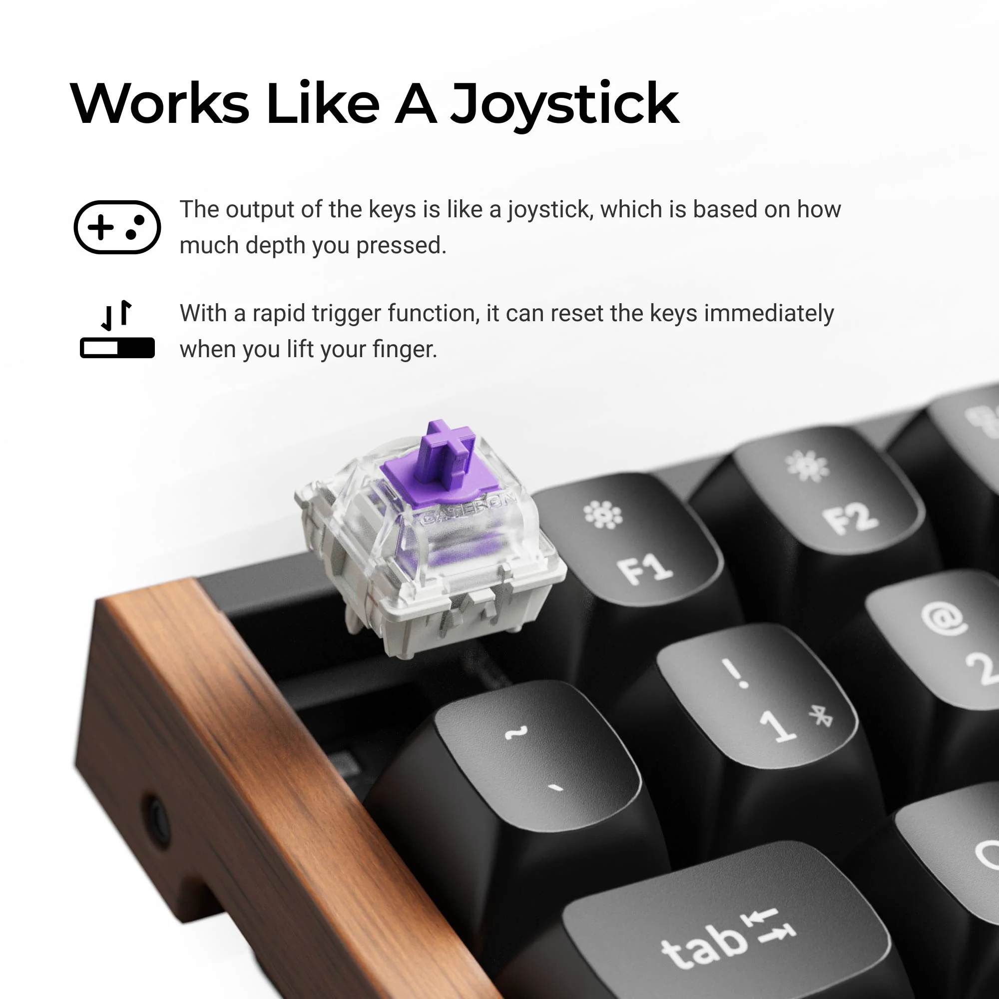 Keychron K4 HE langaton magneettikytkimellinen custom-näppäimistö