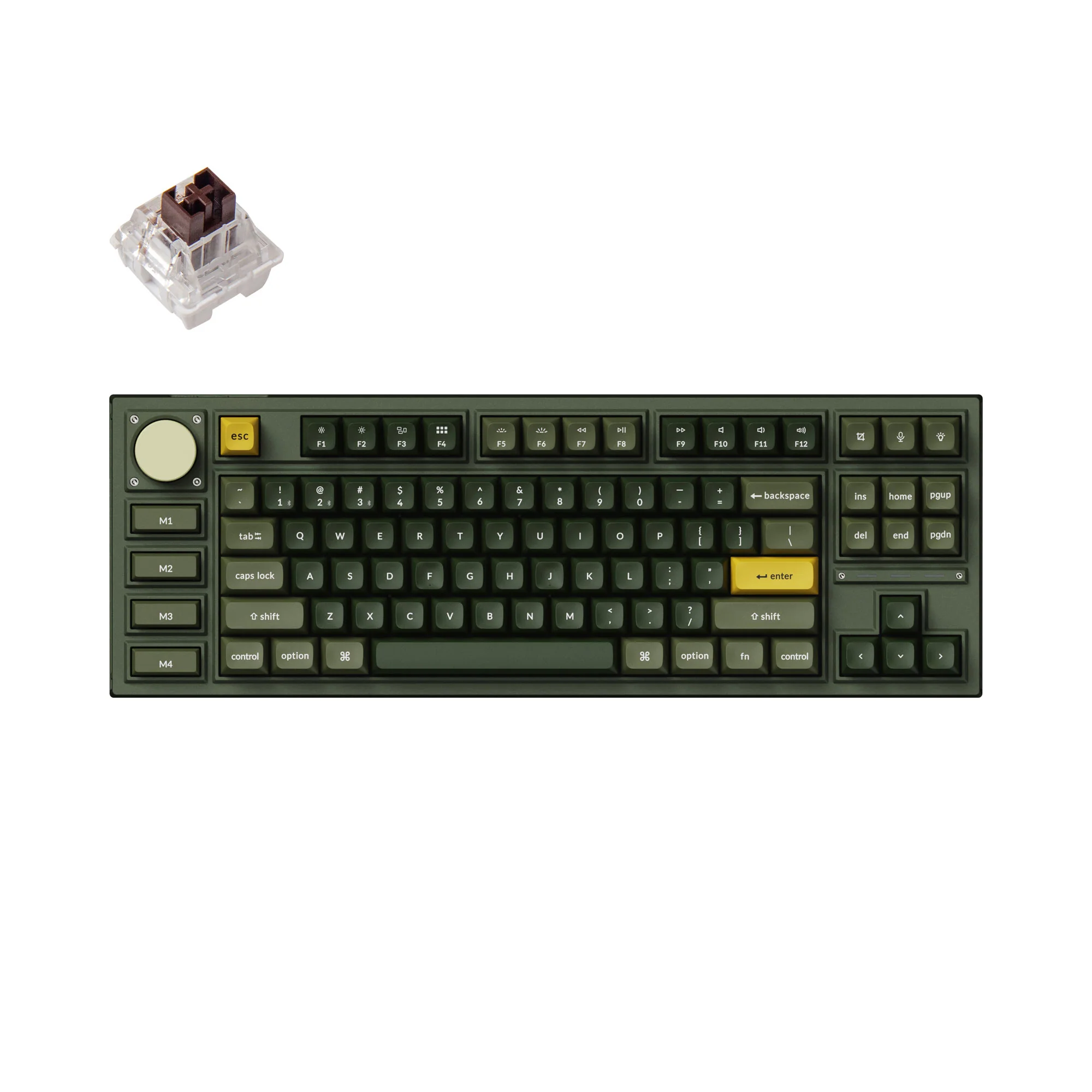 Keychron Q3 Pro teclado mecánico inalámbrico personalizable QMK/VIA