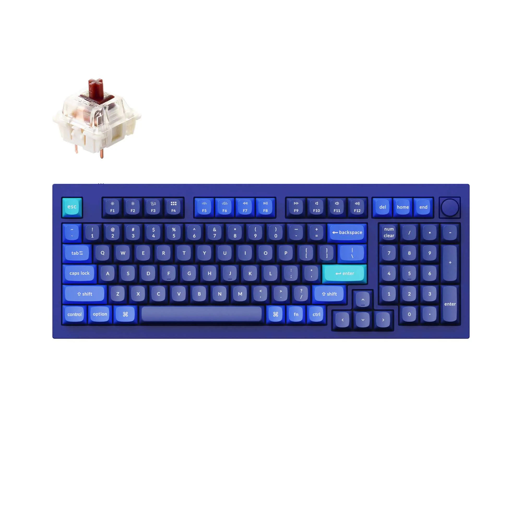 Klawiatura mechaniczna Keychron Q5 QMK Custom