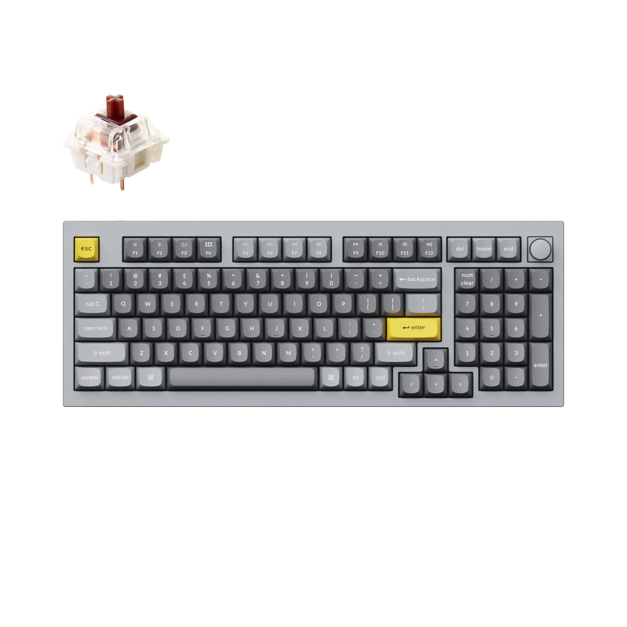 Klawiatura mechaniczna Keychron Q5 QMK Custom