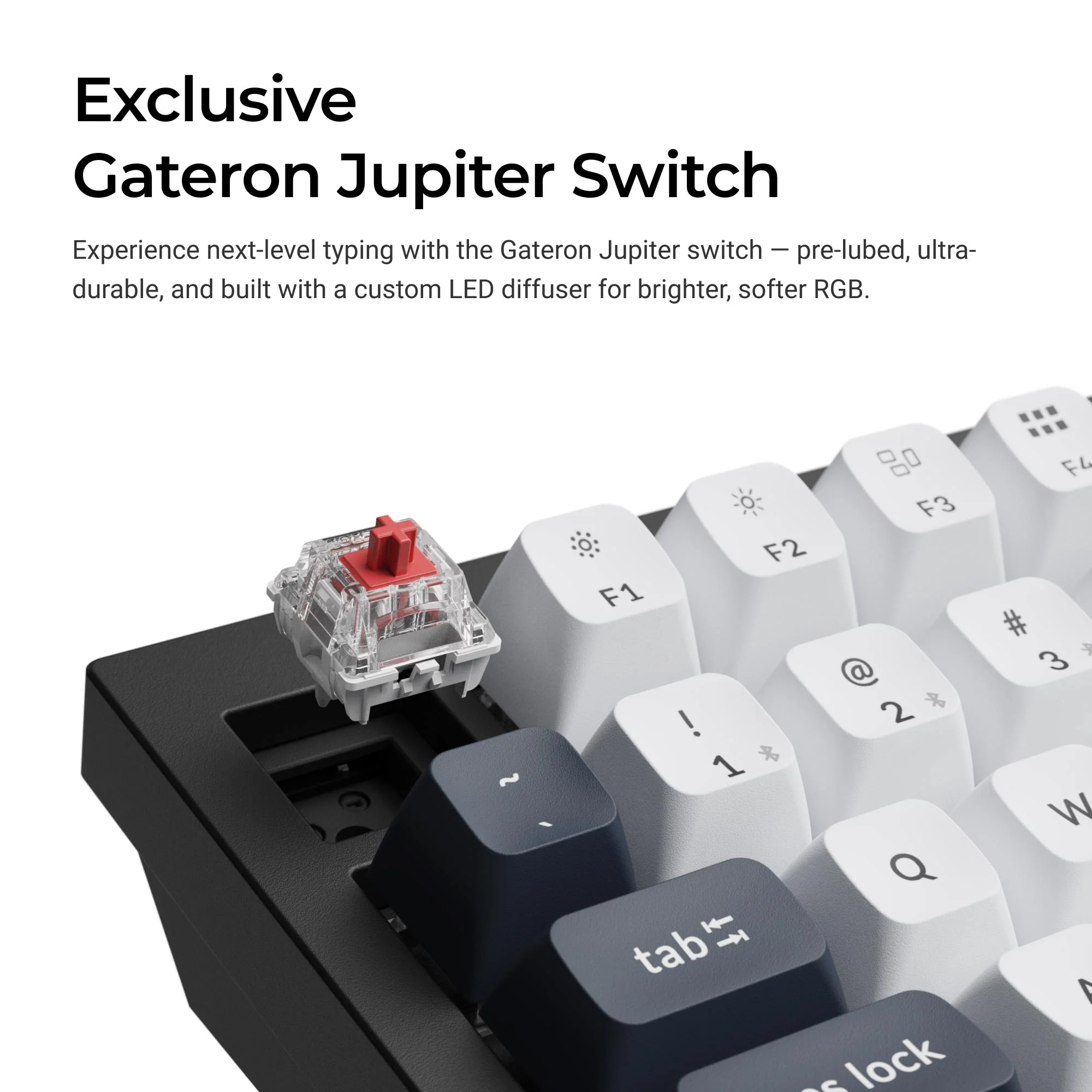 Keychron Q3 Max QMK/VIA Bezprzewodowa konfigurowalna klawiatura mechaniczna