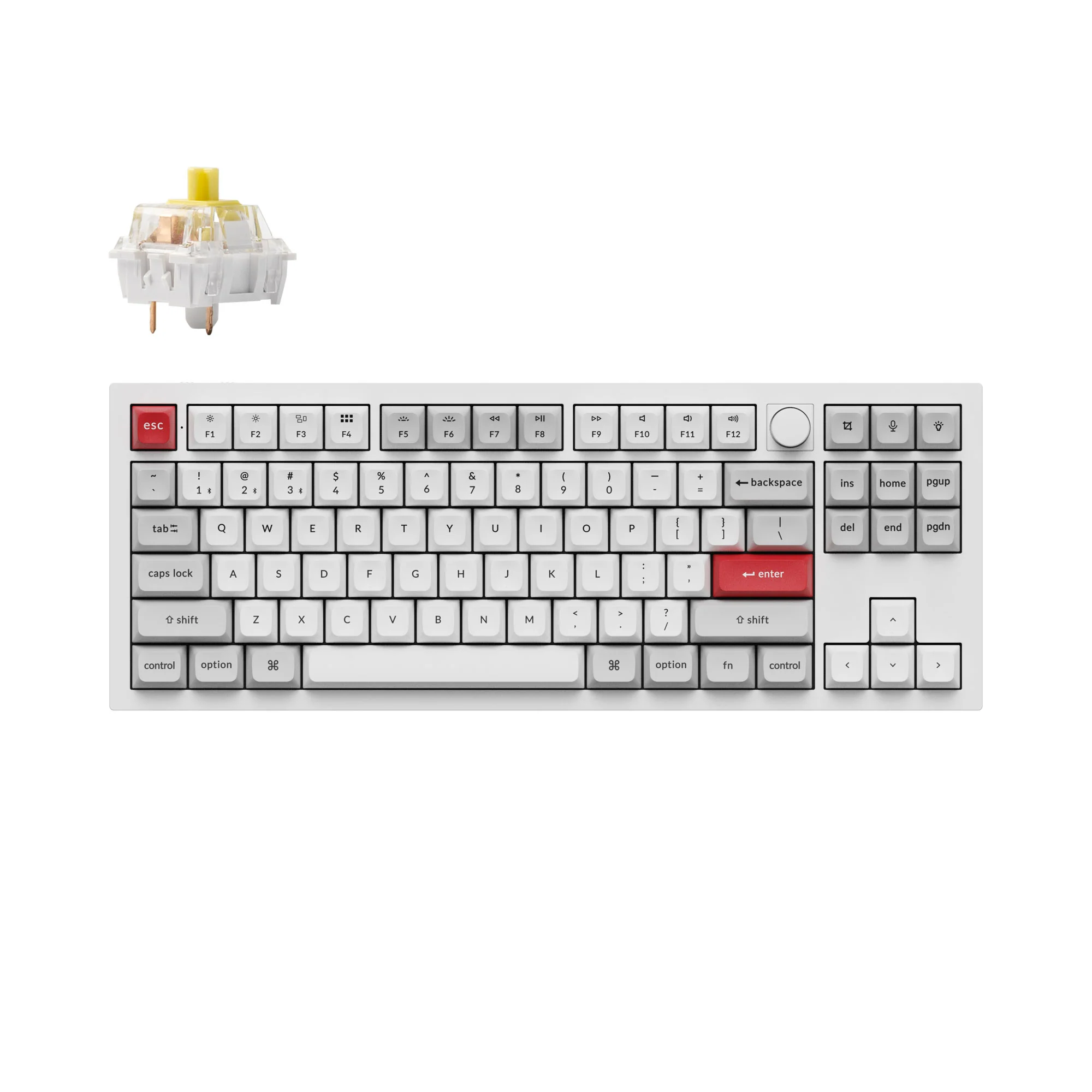 Keychron Q3 Pro teclado mecánico inalámbrico personalizable QMK/VIA