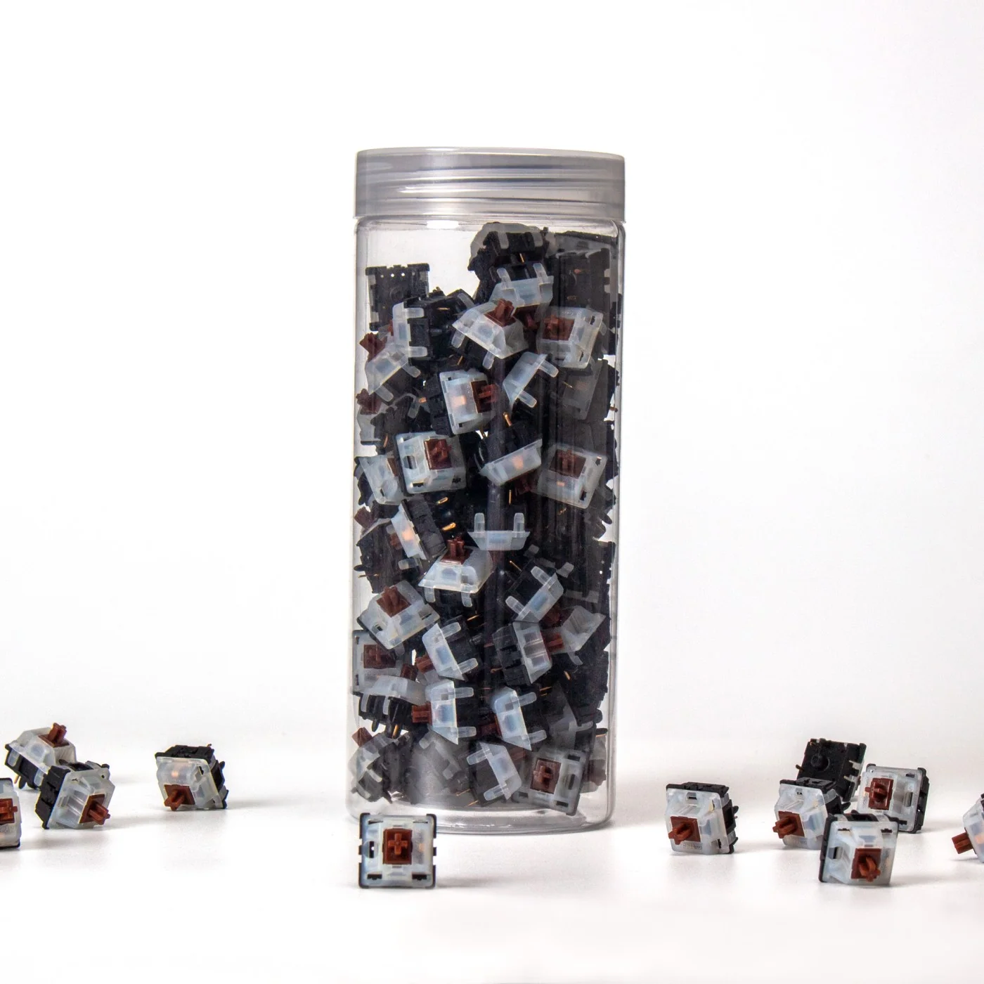 Interruptor Gateron KS-3X47 Milky Top Black Bottom