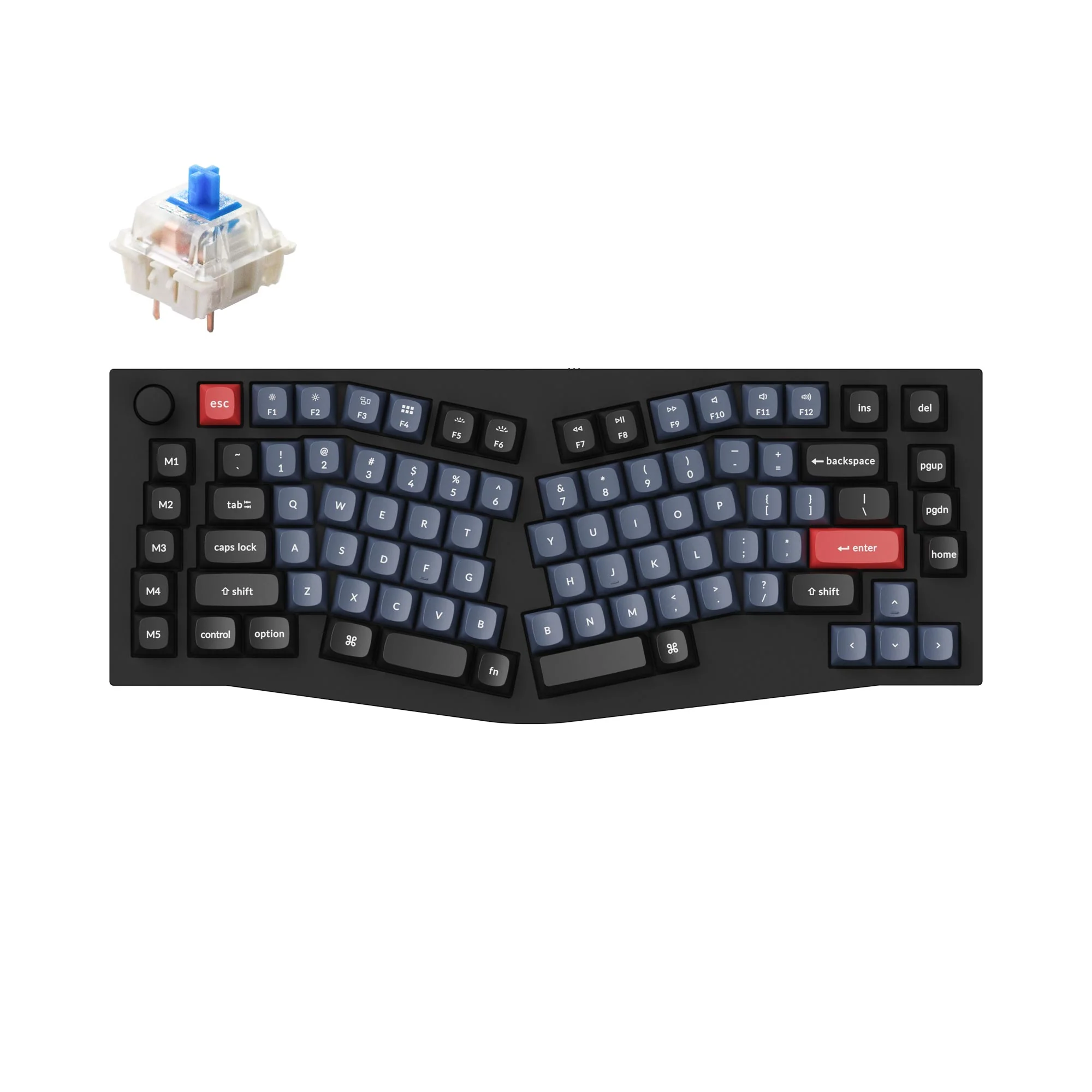 Keychron Q10 (Alice-Layout) QMK Custom Mechanische Tastatur