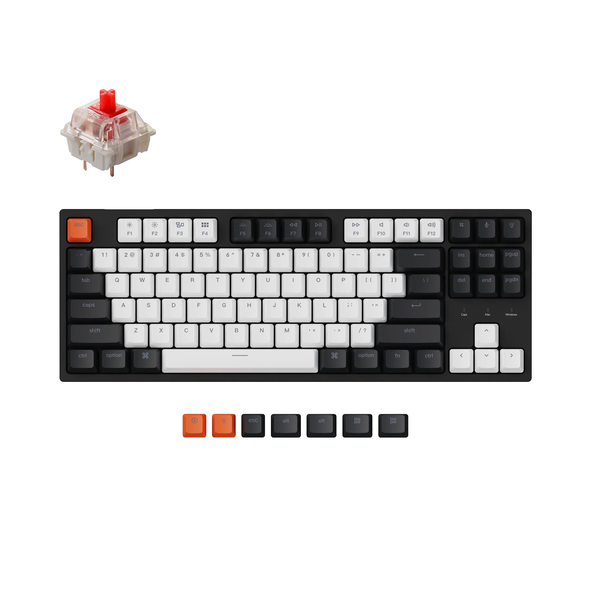 Keychron C1 kabelgebundene mechanische Tastatur