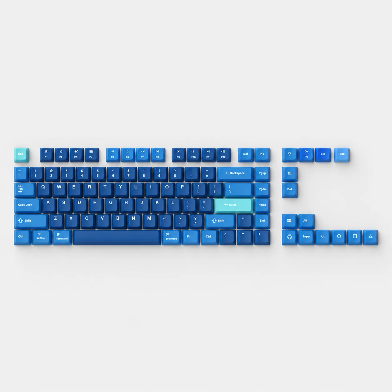 OEM Dye-Sub PBT Keycap-Set – Ocean