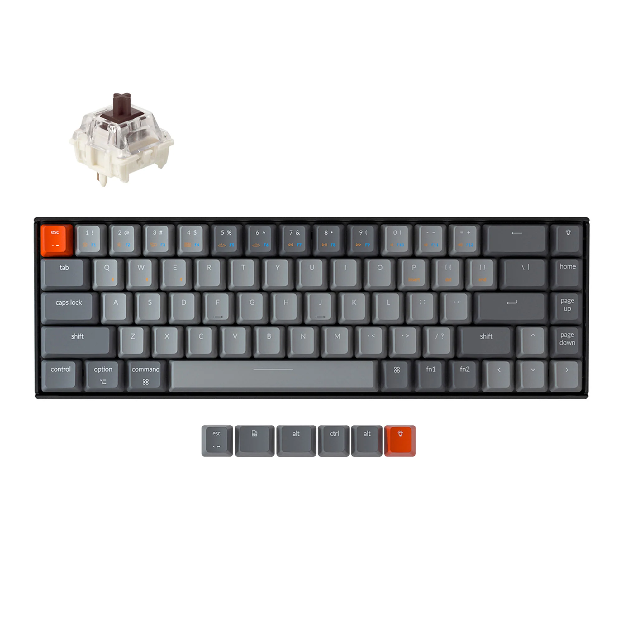 Keychron K6 kabellose mechanische Tastatur