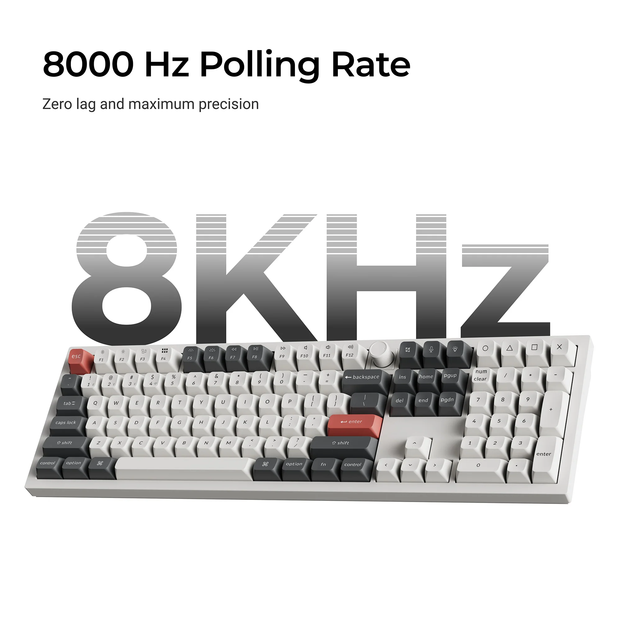 Keychron Q6 Ultra 8K langaton custom-mekaaninen näppäimistö