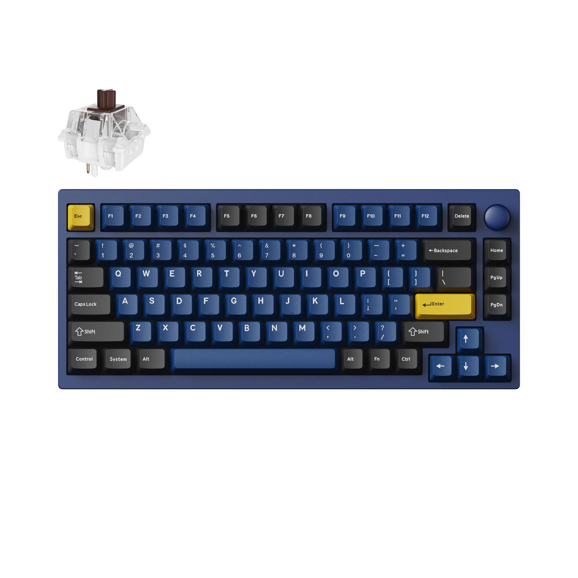 Lemokey P1 QMK/VIA mukautettu pelinäppäimistö