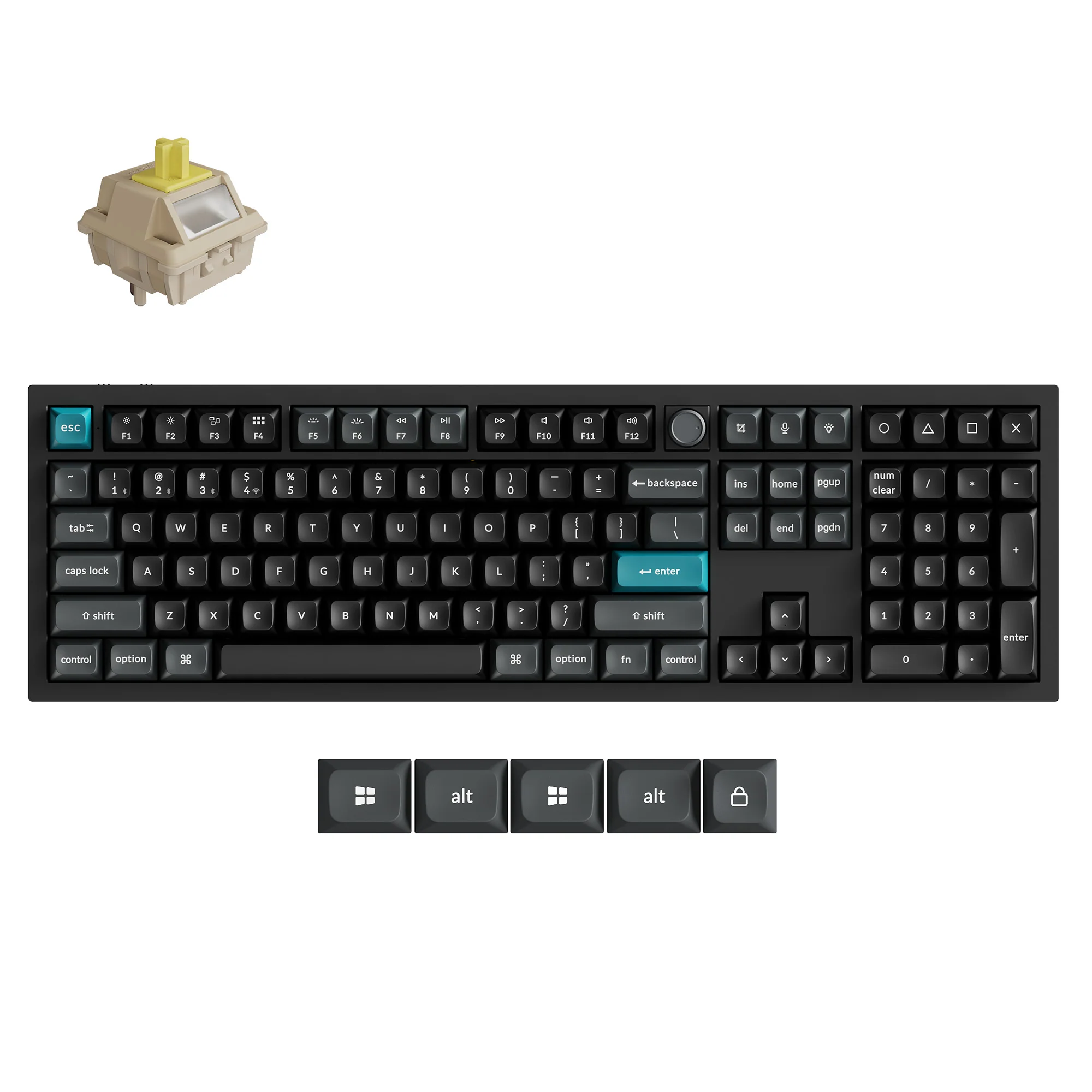 Keychron Q6 Ultra 8K langaton custom-mekaaninen näppäimistö