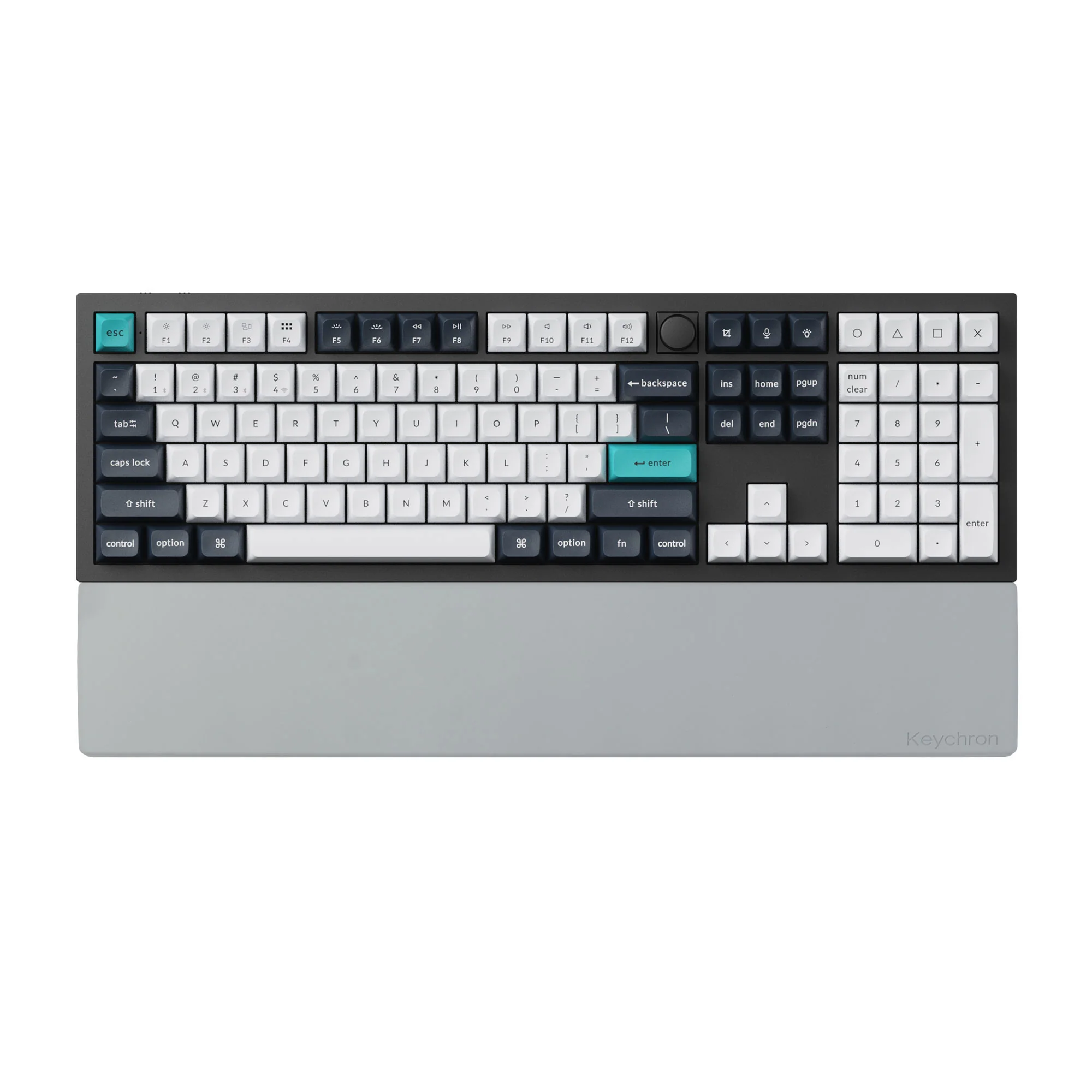 Apoio de Pulso de Silicone Keychron