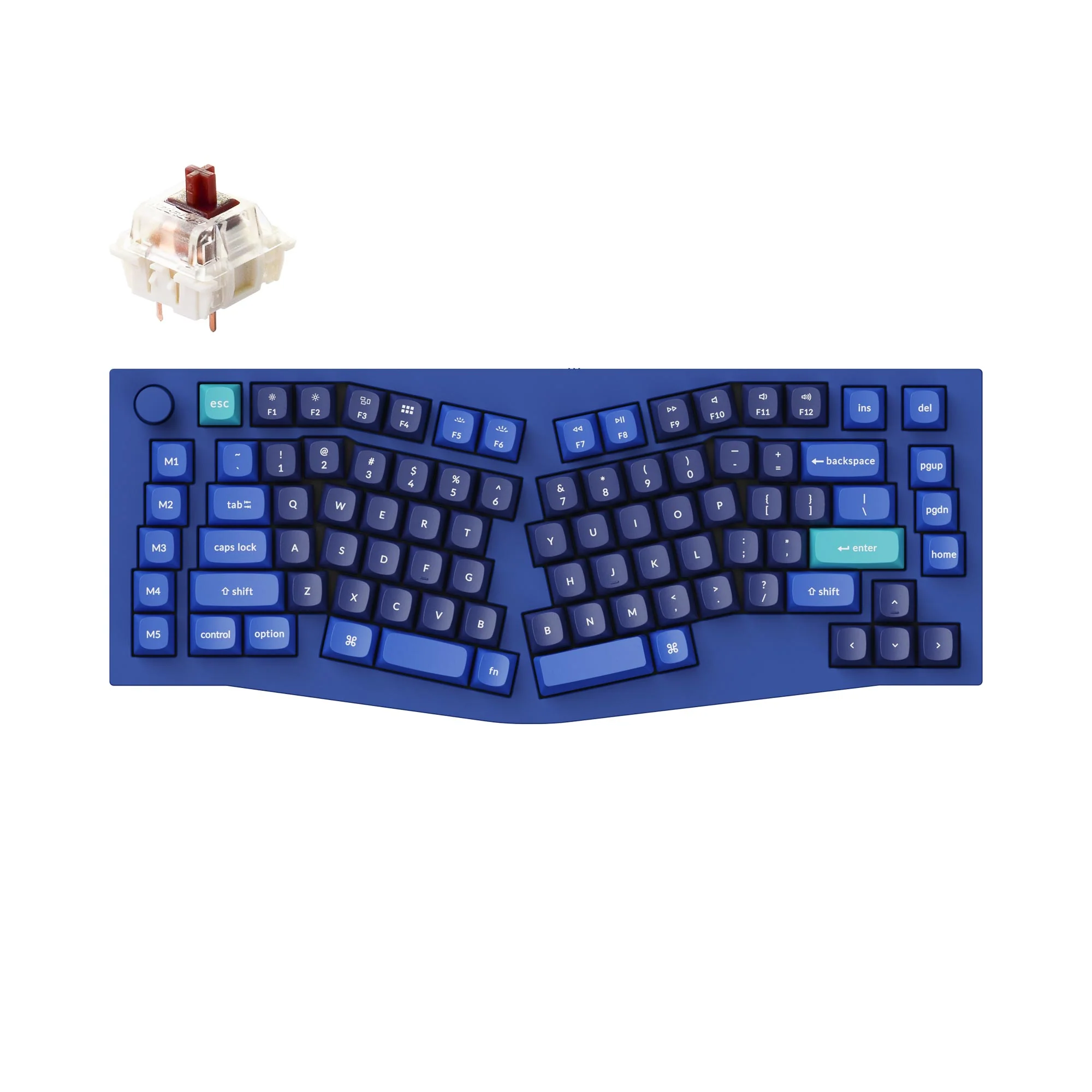 Keychron Q10 (Alice-Layout) QMK Custom Mechanische Tastatur