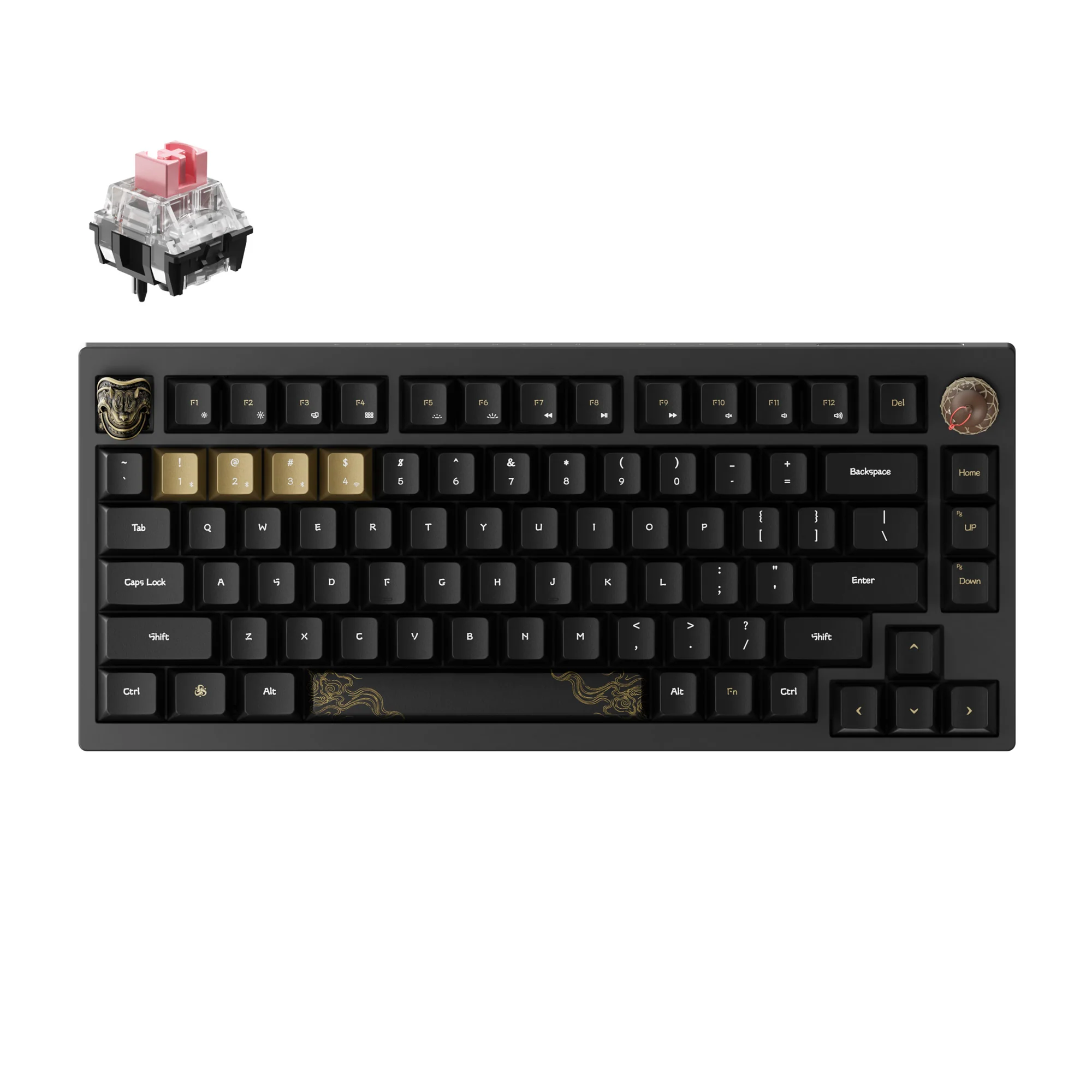 Black Myth Wukong Teclado mecánico inalámbrico