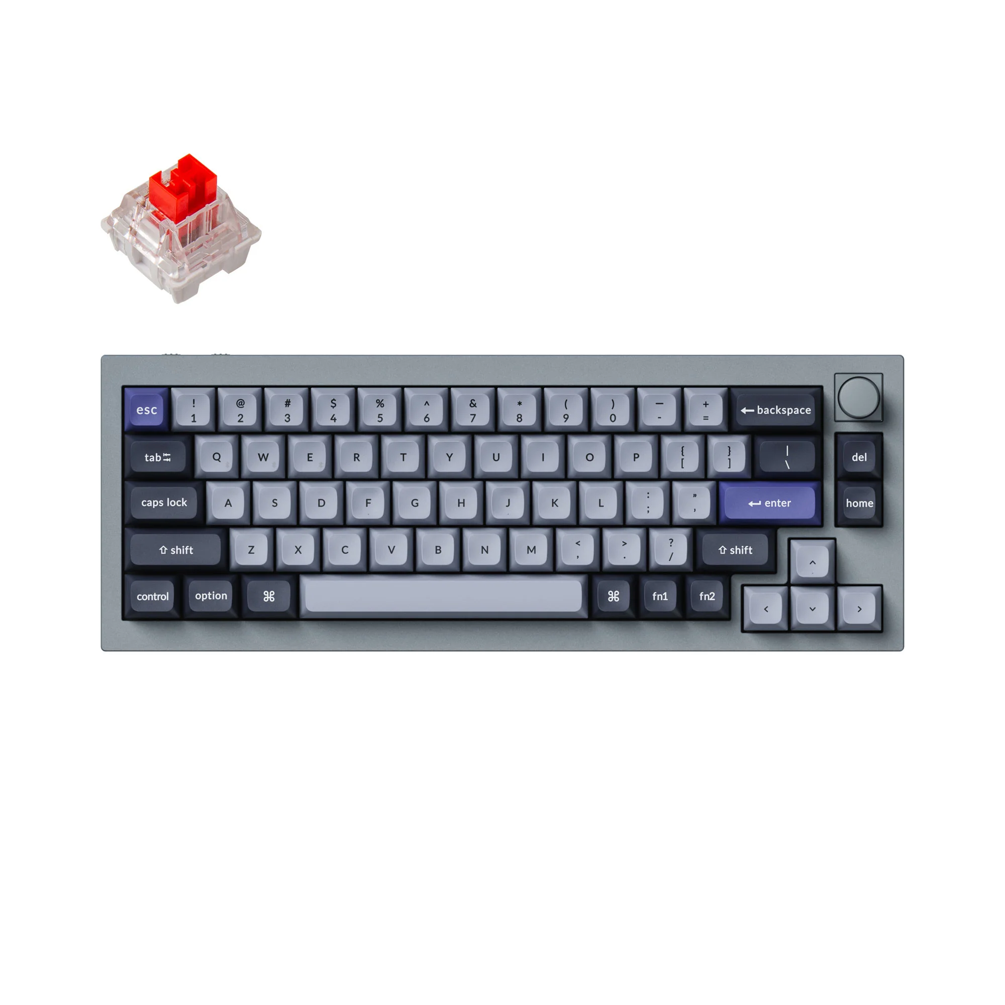 Keychron Q2 Pro QMK/VIA Teclado Mecânico Sem Fio Personalizado