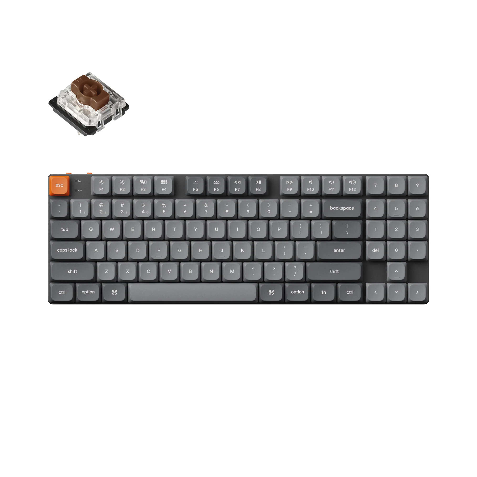 Keychron K13 Max QMK/VIA Bezprzewodowa konfigurowalna klawiatura mechaniczna
