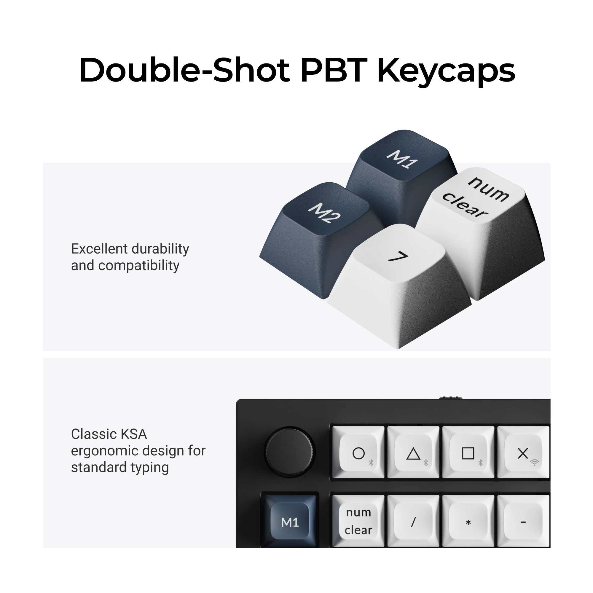 Keychron Q0 Max QMK Teclado numérico inalámbrico personalizado