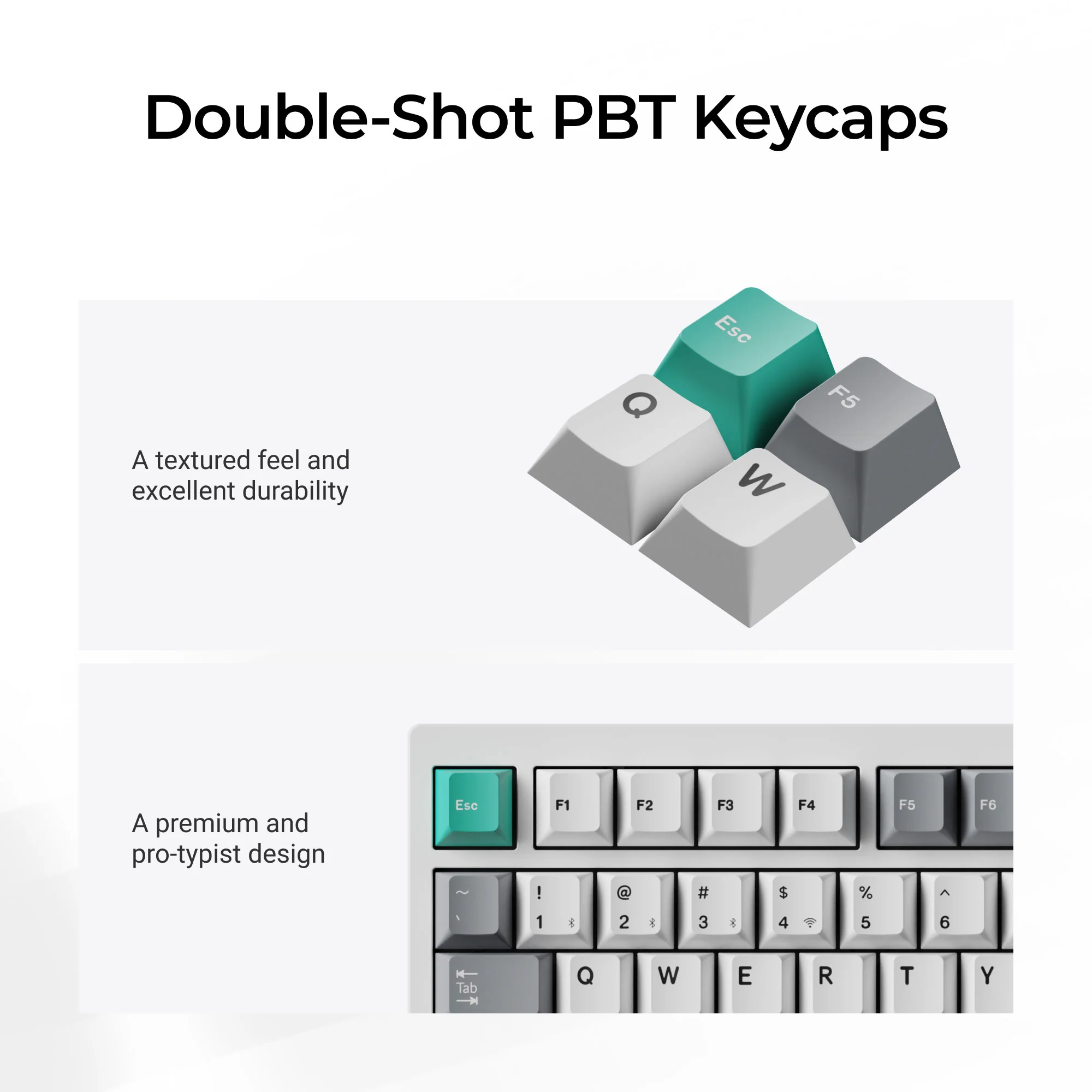 Lemokey P1 QMK/VIA mukautettu pelinäppäimistö