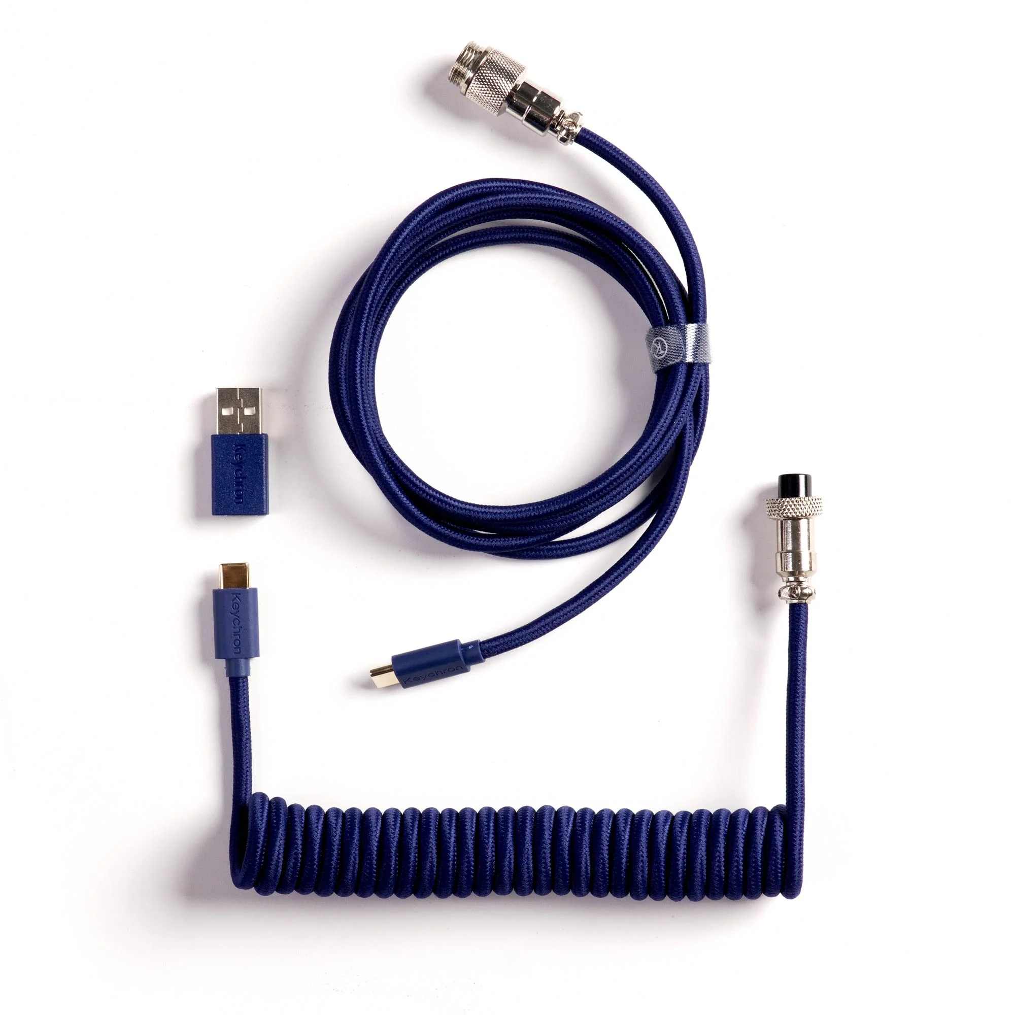 Keychron spiralformet aviator-kabel 8K