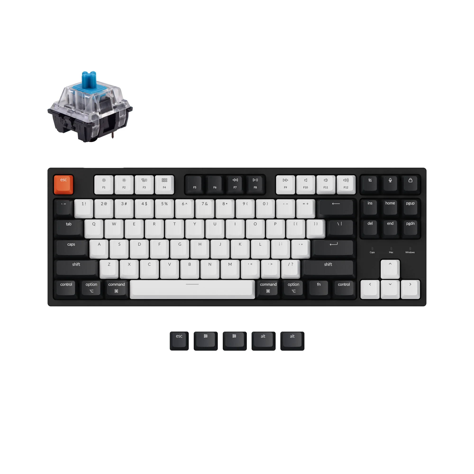 Keychron C1 kabelgebundene mechanische Tastatur