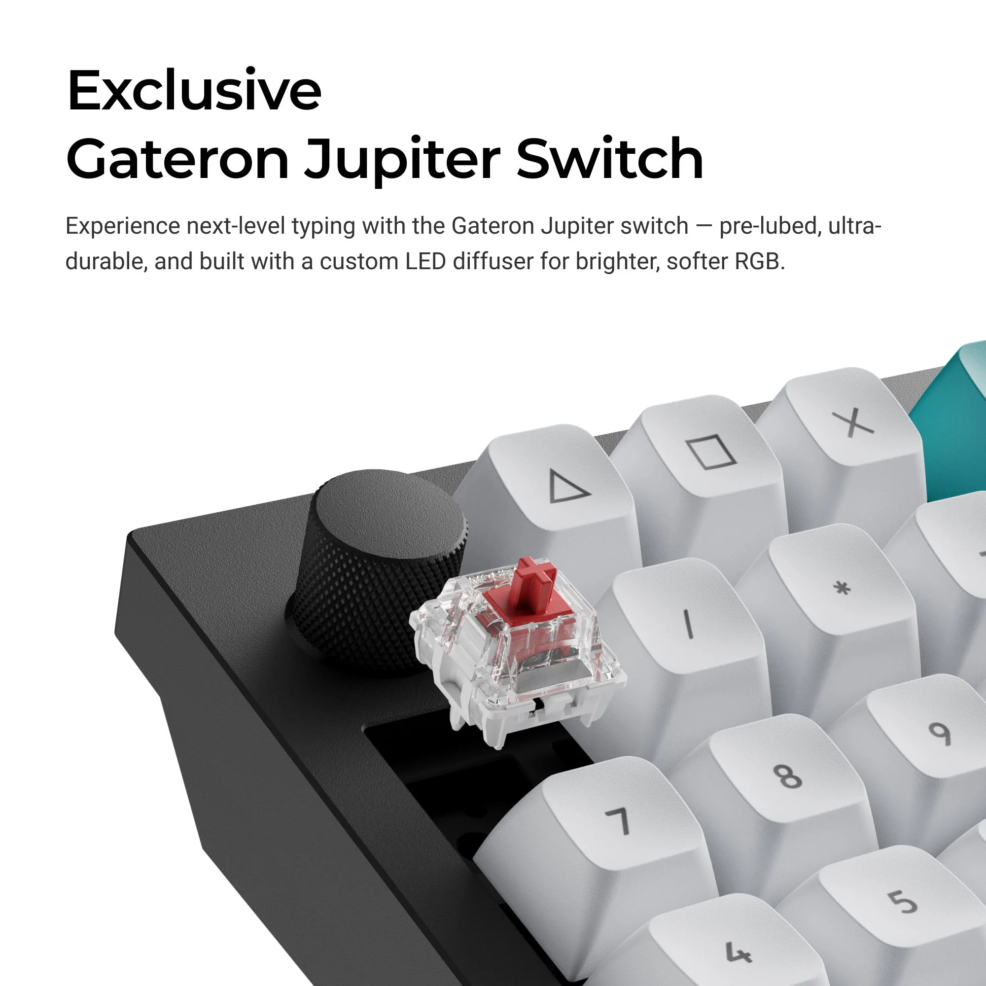 Clavier mécanique sans fil personnalisé Keychron Q12 Max QMK/VIA