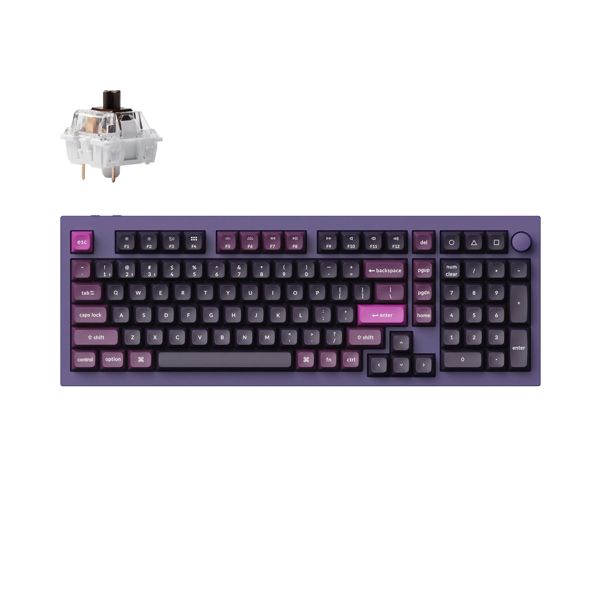 Keychron Q5 Pro QMK/VIA Kabellose mechanische Custom-Tastatur