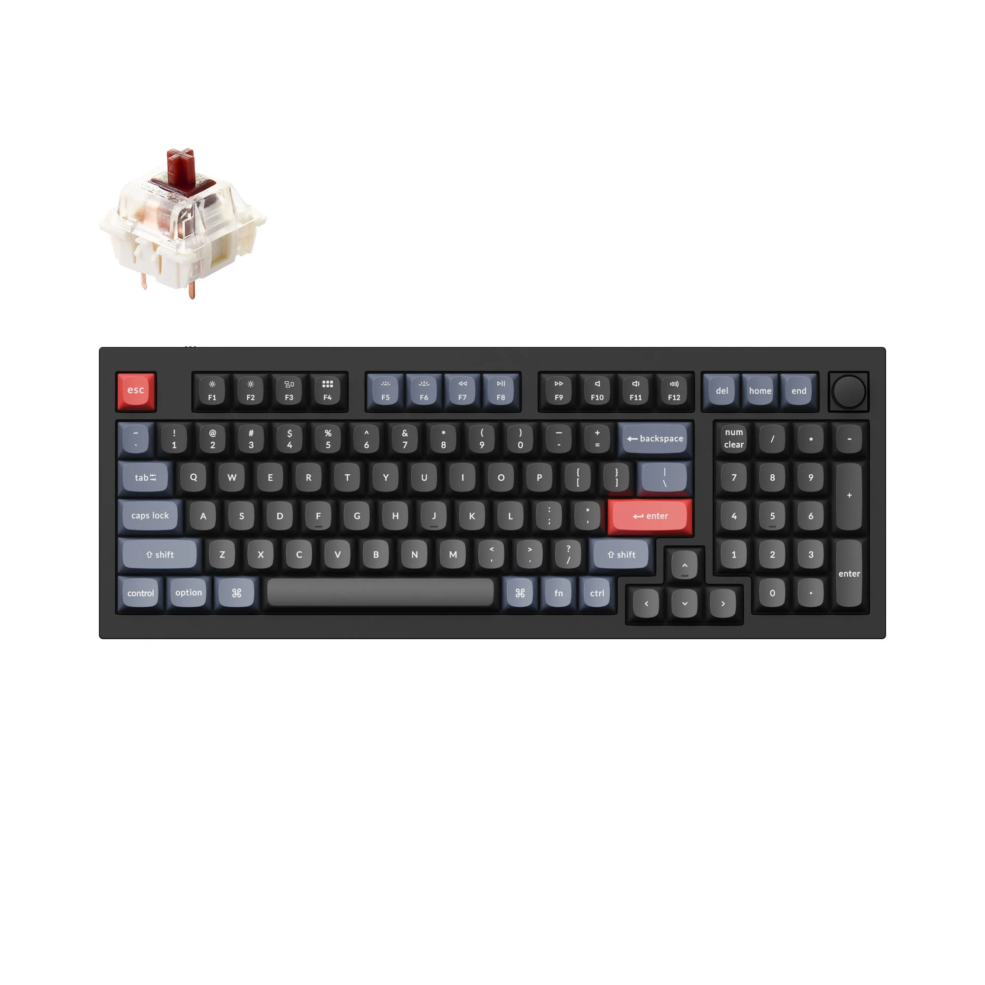 Klawiatura mechaniczna Keychron Q5 QMK Custom