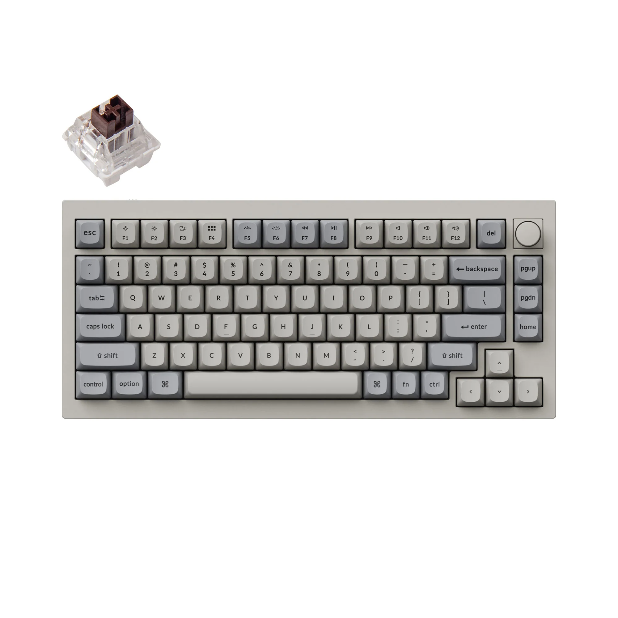 Keychron Q1 QMK Custom Mechanical Keyboard - Version 2