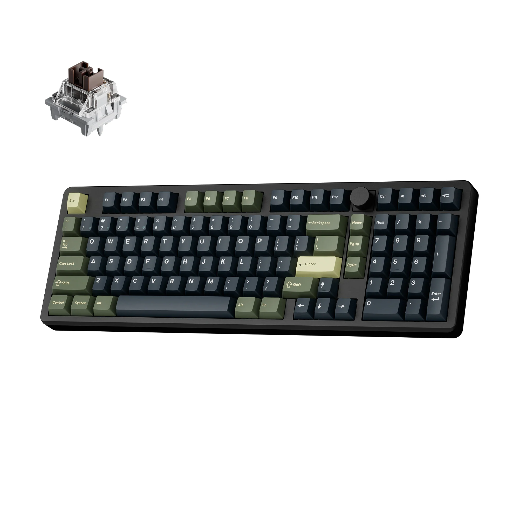 Teclado mecânico sem fio Keychron J11 Ultra 8K