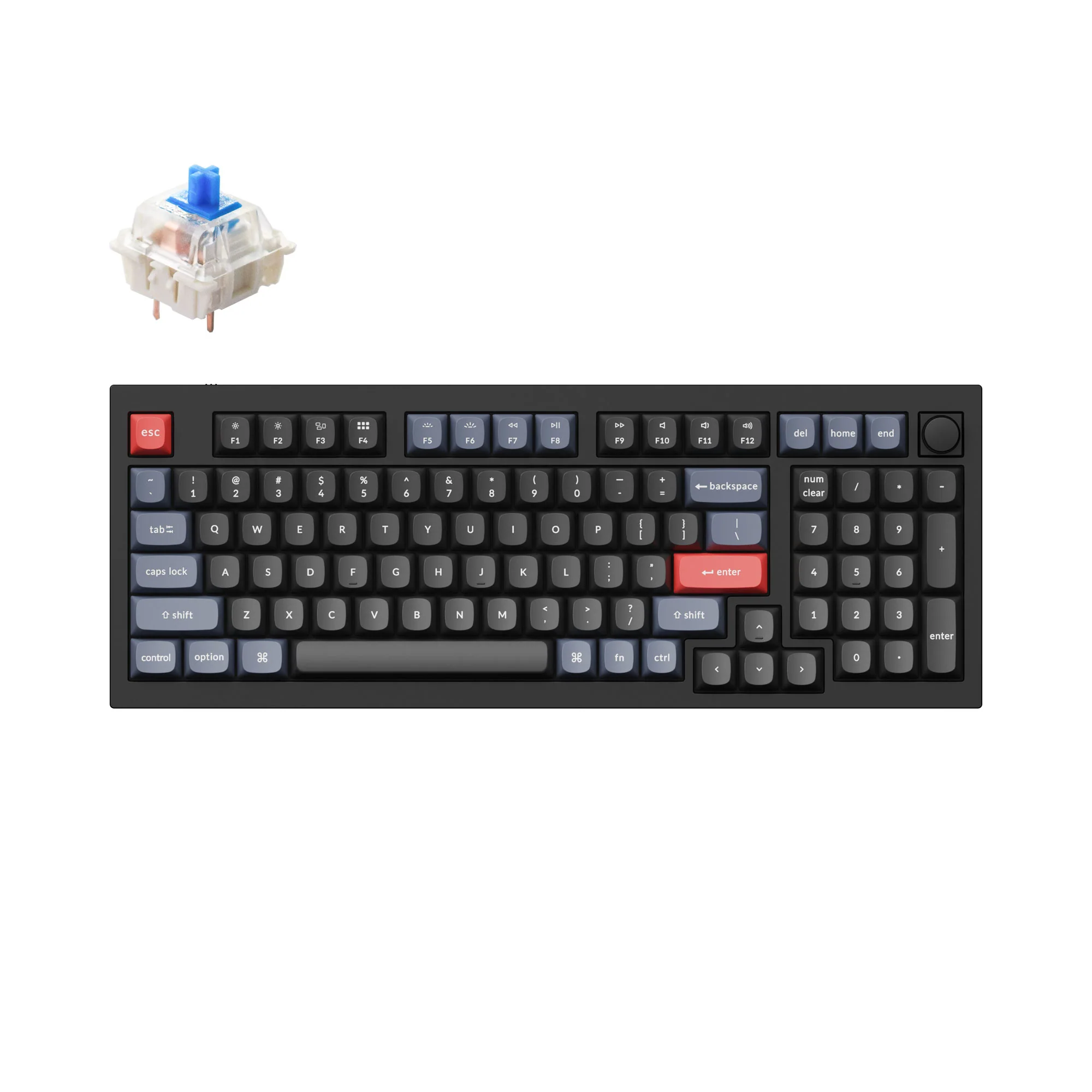 Klawiatura mechaniczna Keychron Q5 QMK Custom