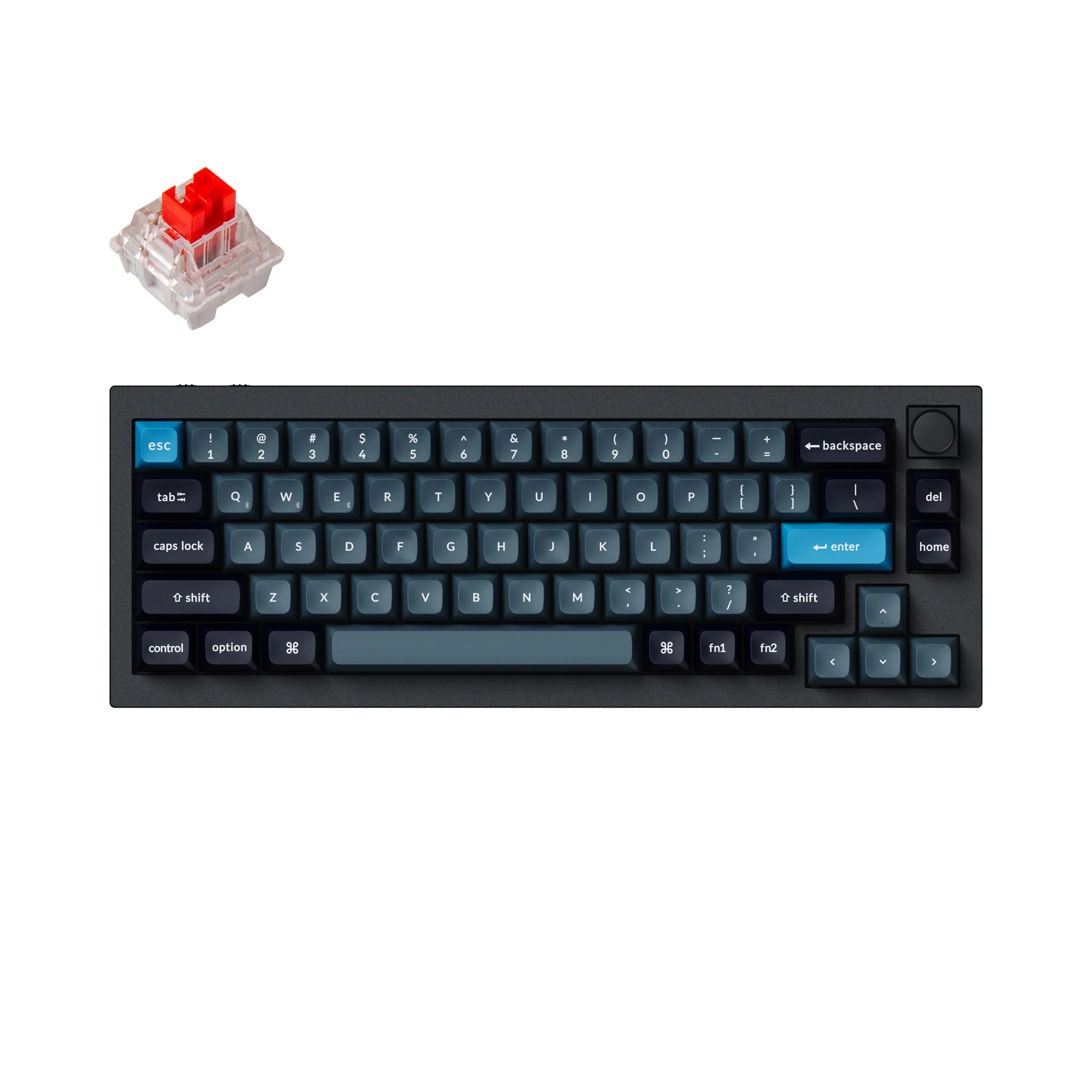 Keychron Q2 Pro QMK/VIA Teclado Mecânico Sem Fio Personalizado