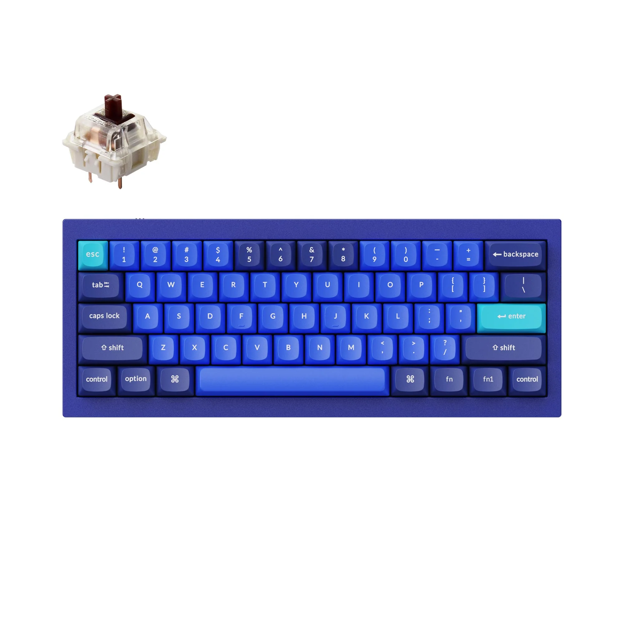 Keychron Q4 QMK Teclado Mecânico Personalizado