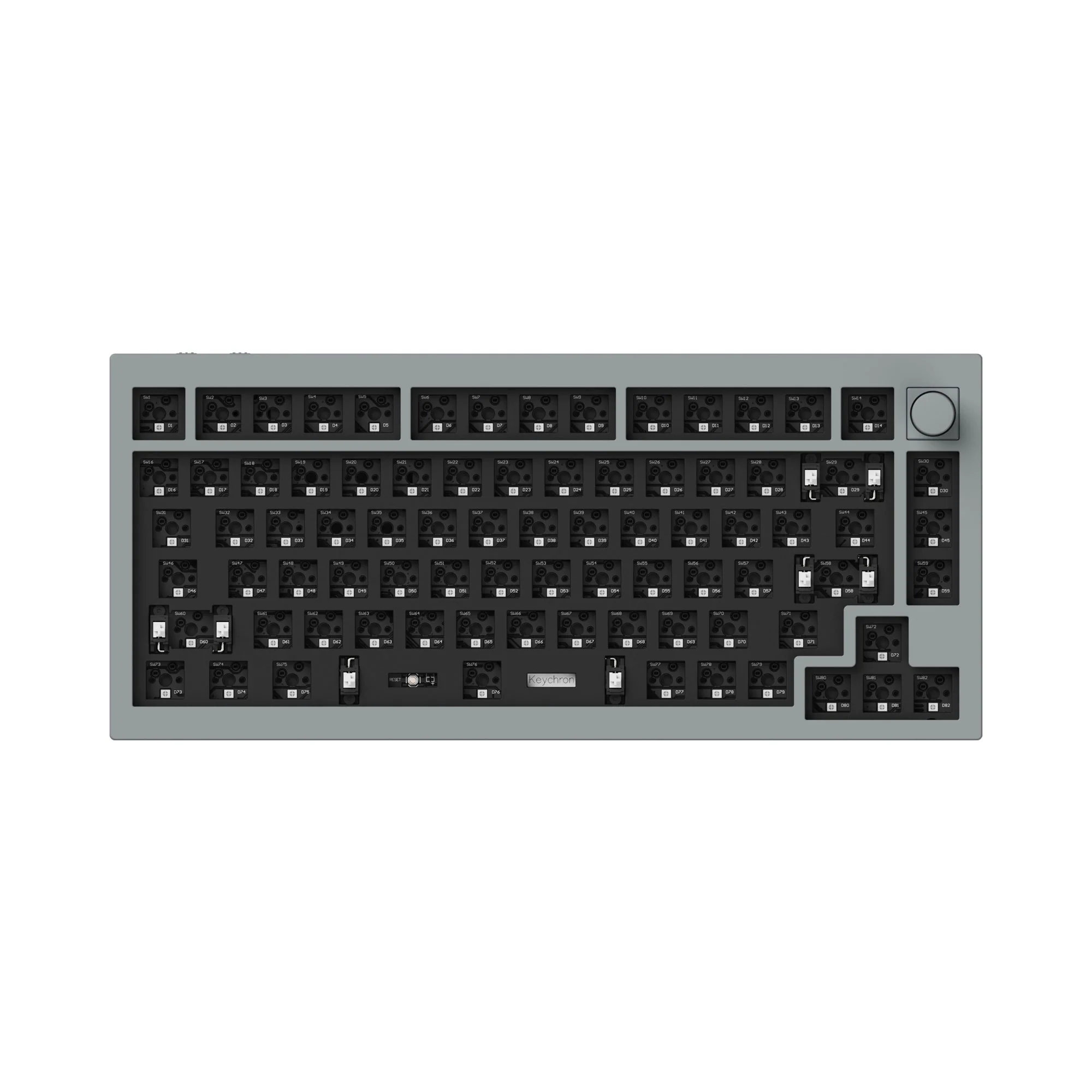 Keychron Q1 Pro QMK/VIA Teclado Mecânico Personalizado Sem Fio