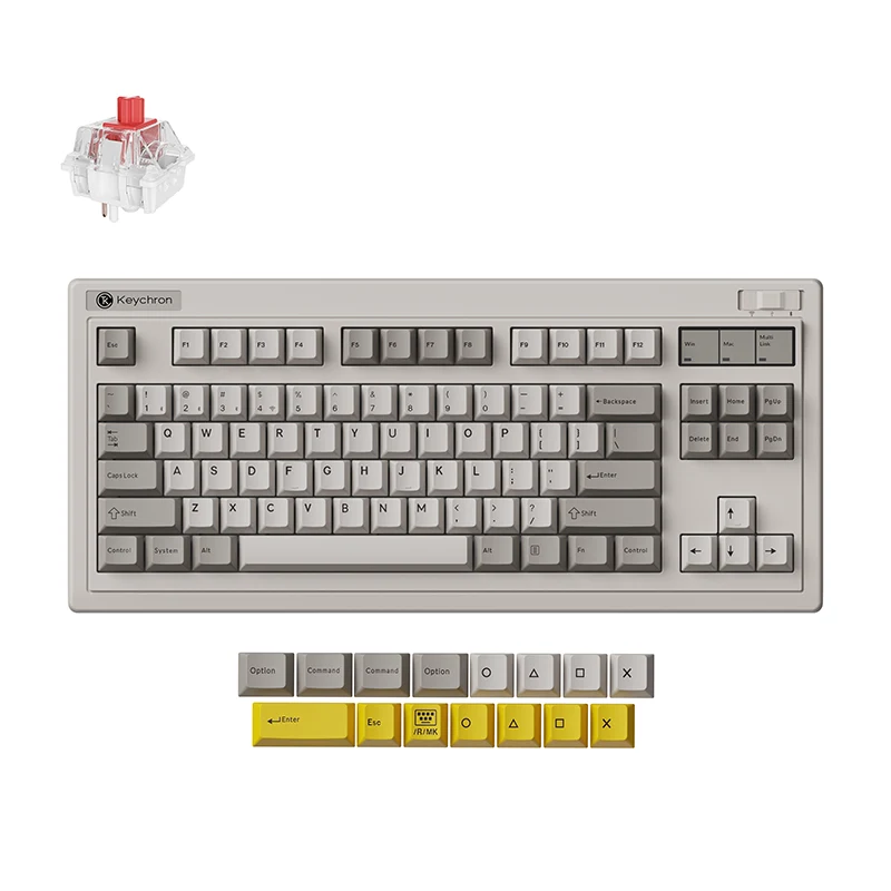 Clavier mécanique sans fil Keychron R3 QMK