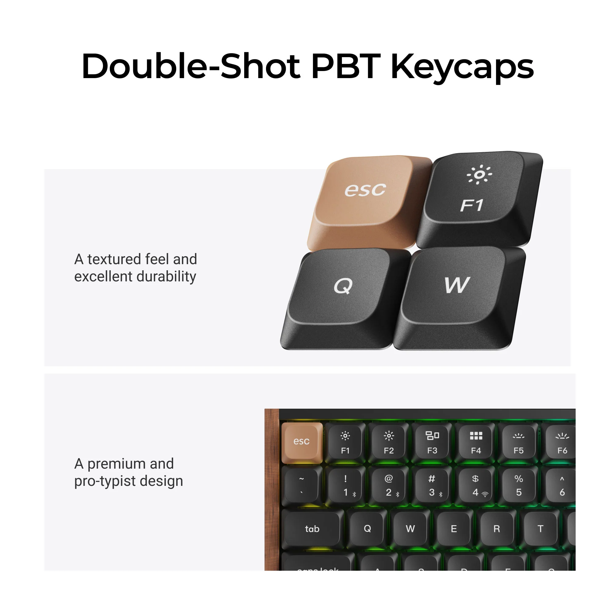 Teclado Personalizado Sem Fio Keychron K3 HE com Interruptores Magnéticos