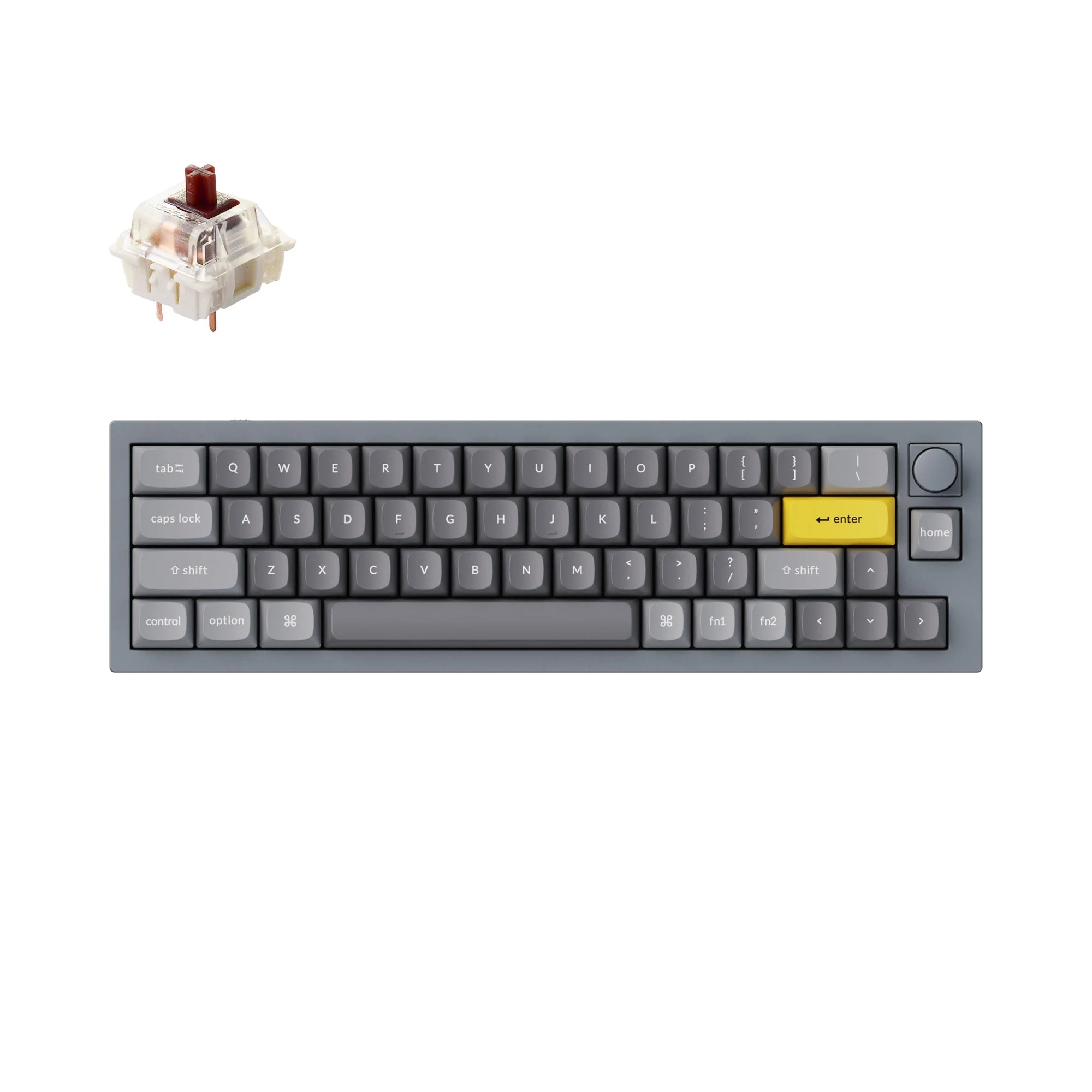 Keychron Q9 QMK Custom mekanisk tastatur