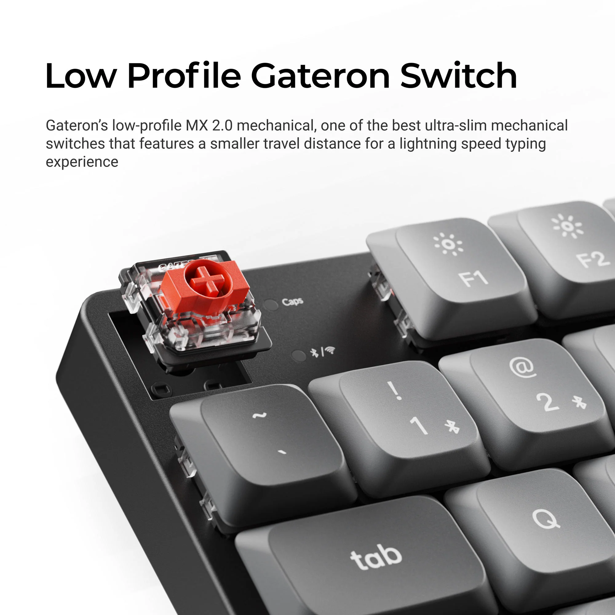 Teclado mecánico personalizado inalámbrico Keychron K1 Max QMK/VIA