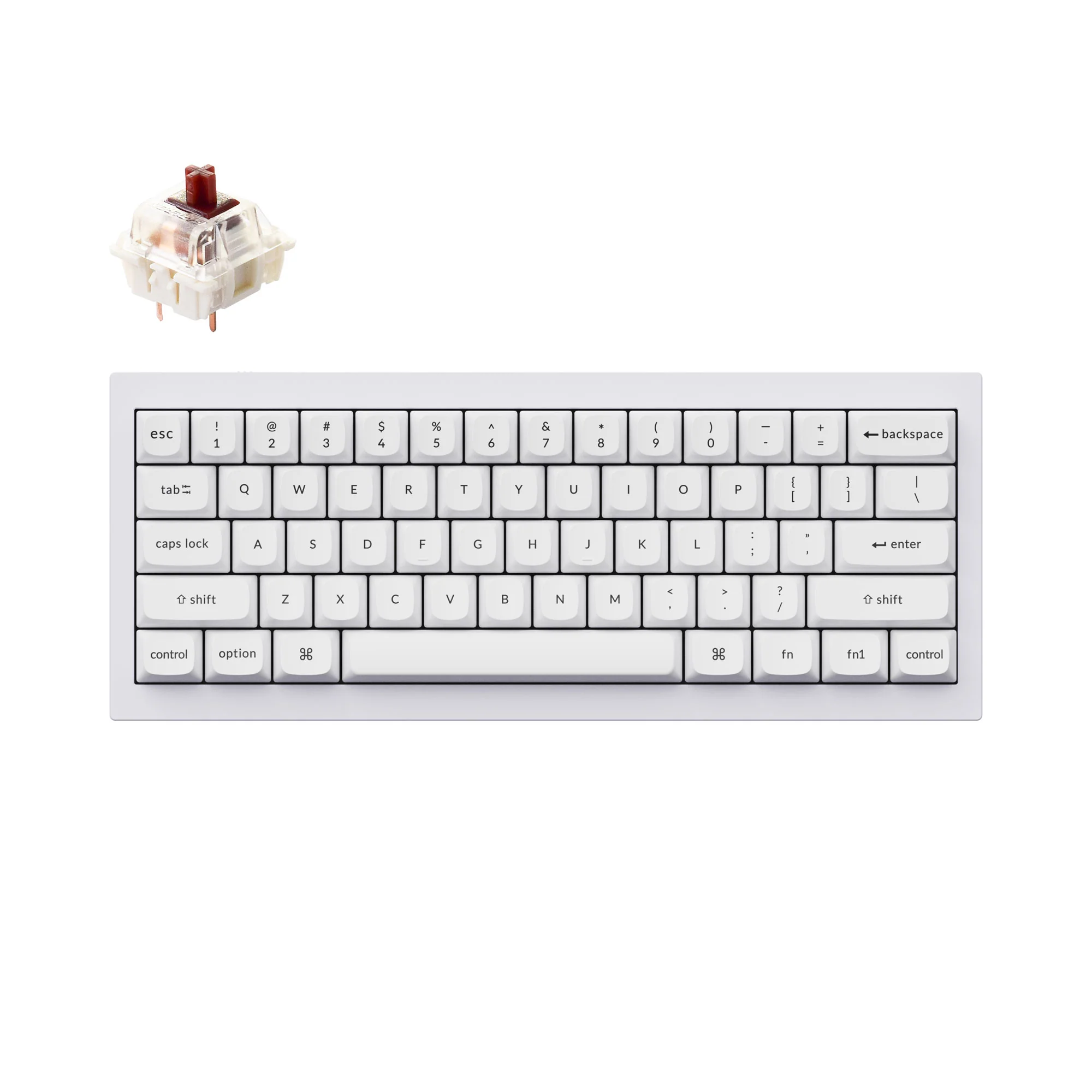 Keychron Q4 QMK Teclado Mecânico Personalizado