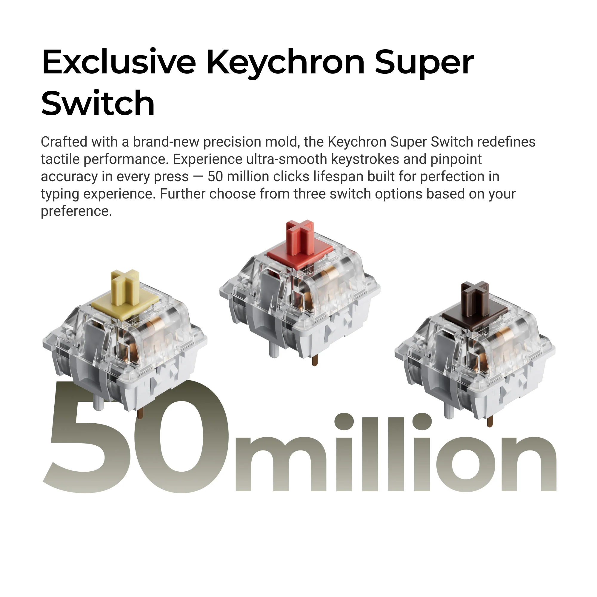 Keychron C1 Pro 8K QMK bekabeld custom mechanisch toetsenbord