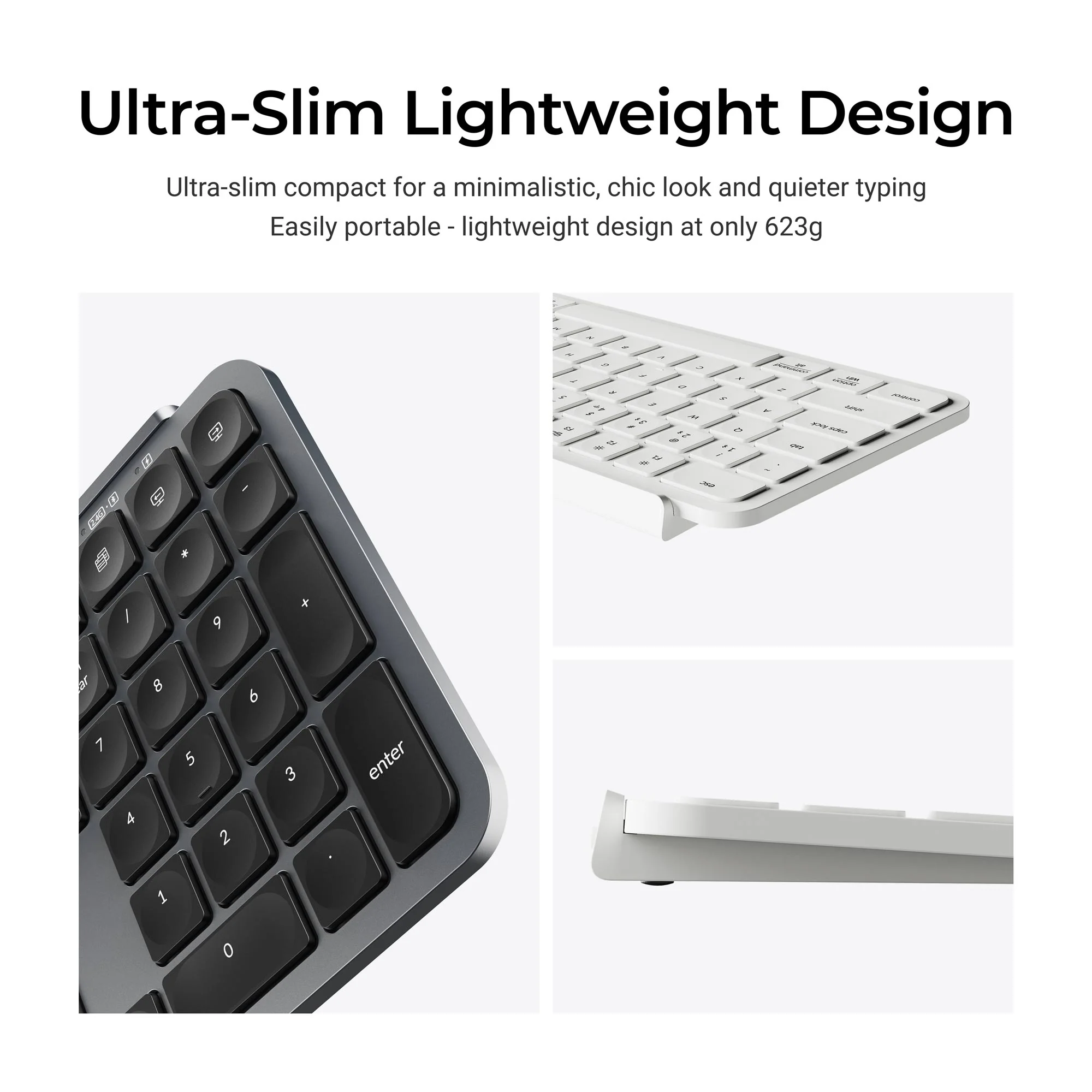 Keychron B6 Pro Ultra-Slim Trådløst Tastatur