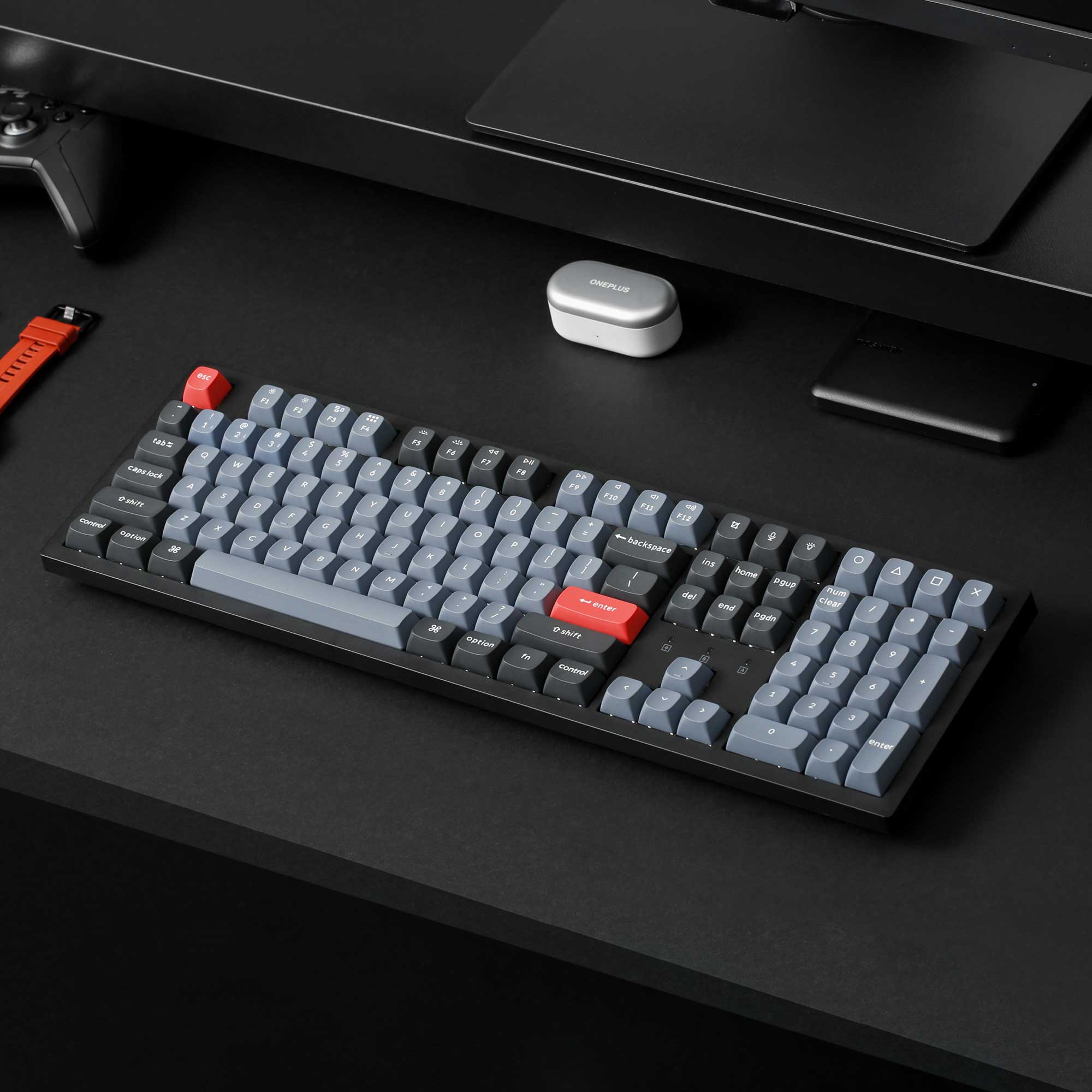 Teclado Mecânico Sem Fio Keychron K10 Pro QMK/VIA