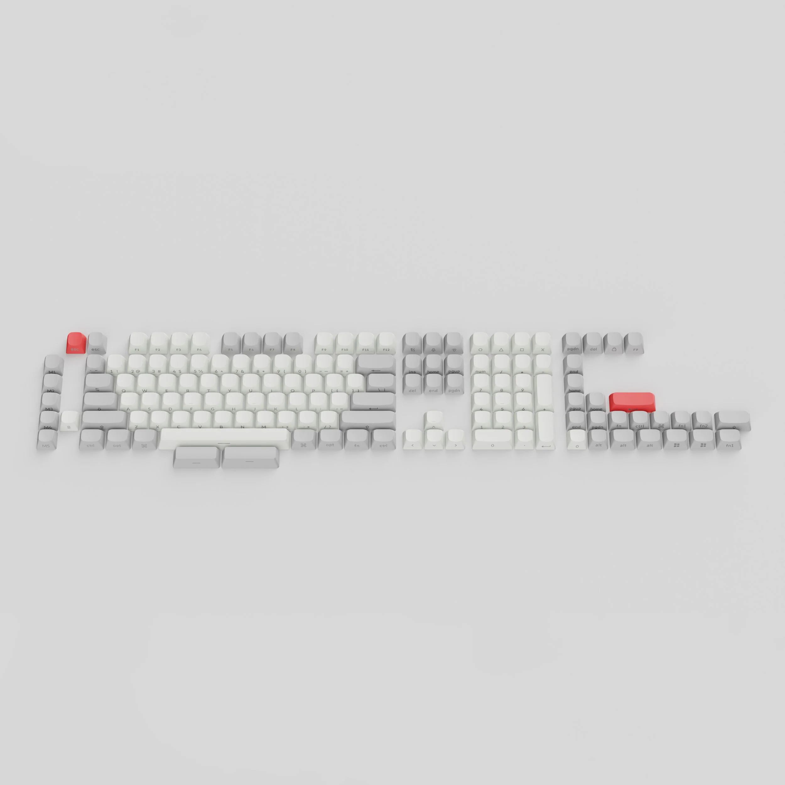 Double-Shot OSA PBT Side-Printed Full Keycap Set
