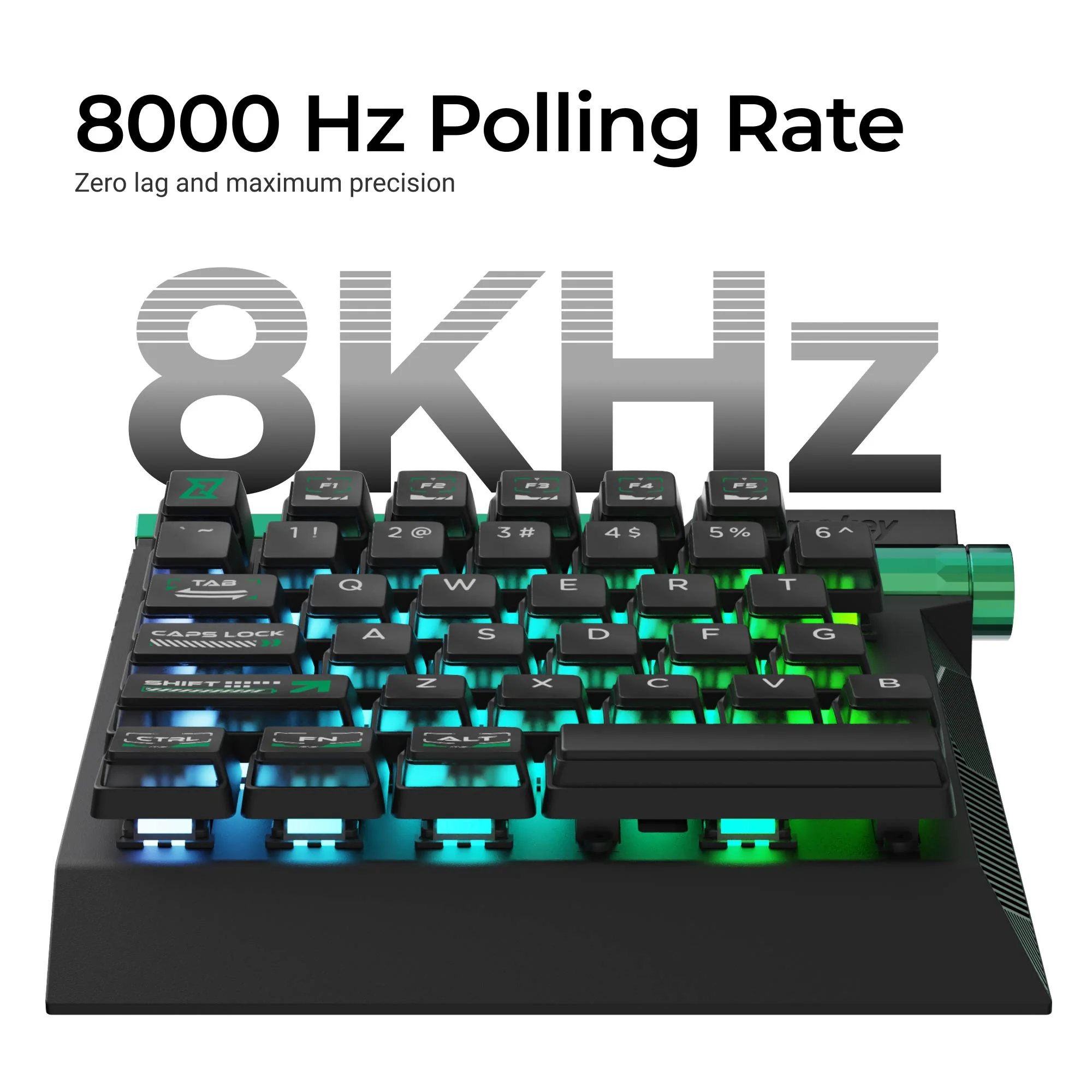Lemokey L0 HE Teclado gaming de una mano con interruptores magnéticos
