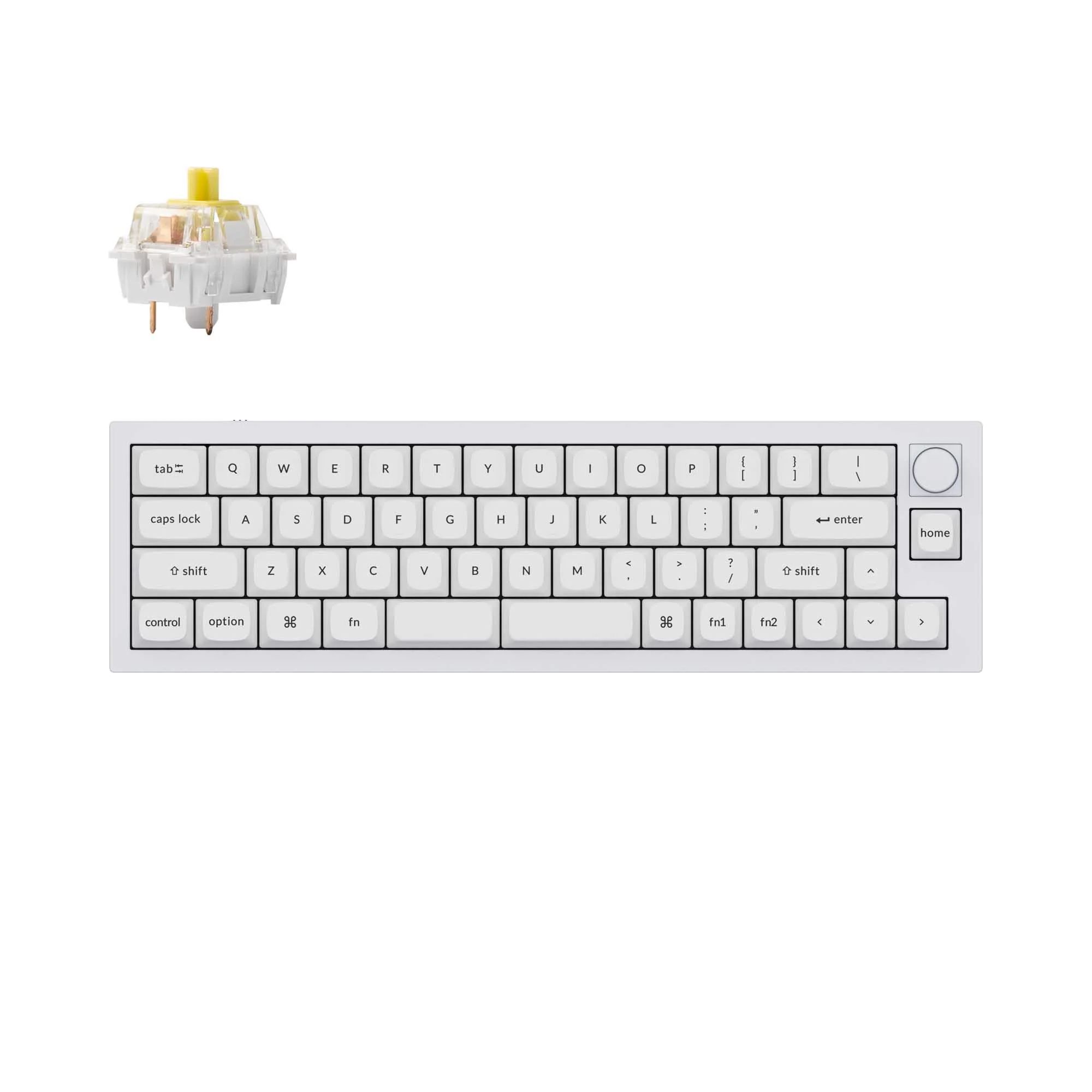 Keychron Q9 QMK Custom mekanisk tastatur