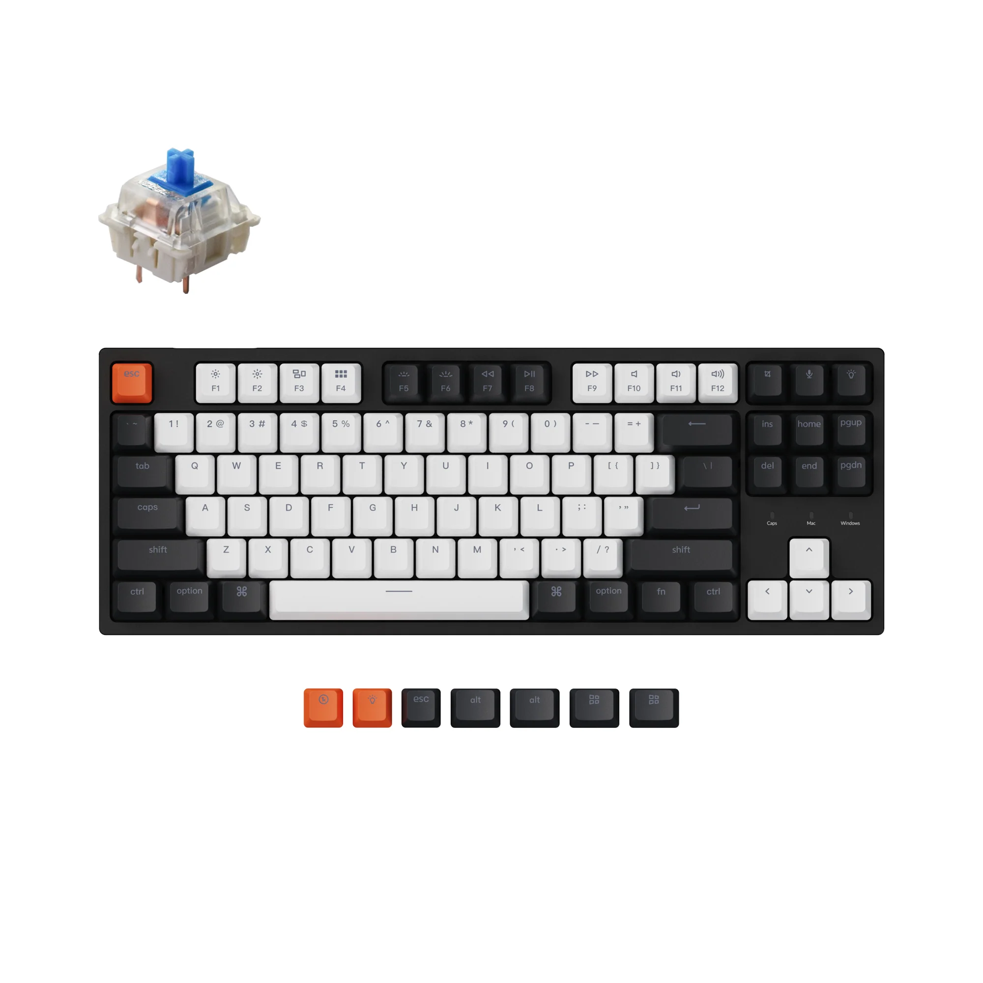 Keychron C1 kabelgebundene mechanische Tastatur