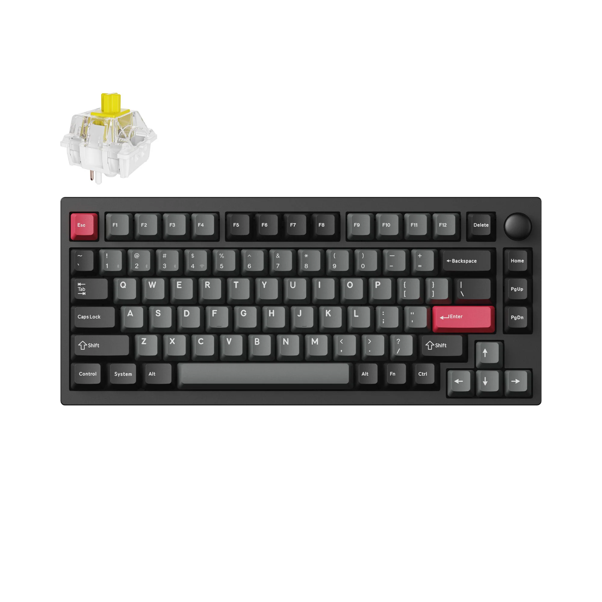 Lemokey P1 QMK/VIA mukautettu pelinäppäimistö