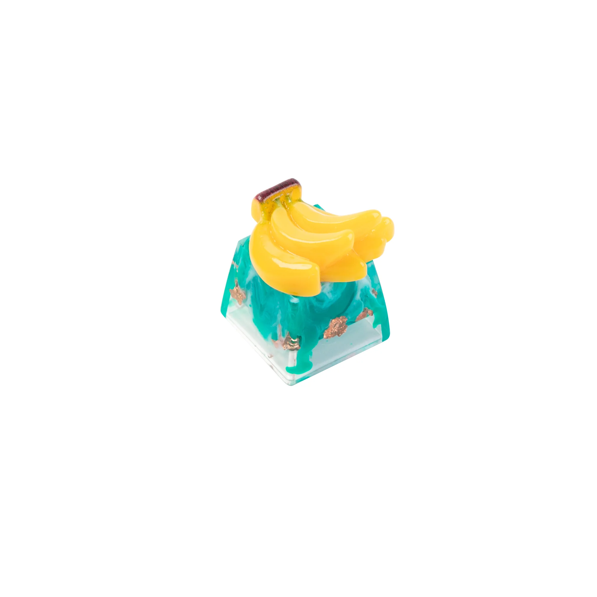 Keycap artesanal de resina Fruta Linda