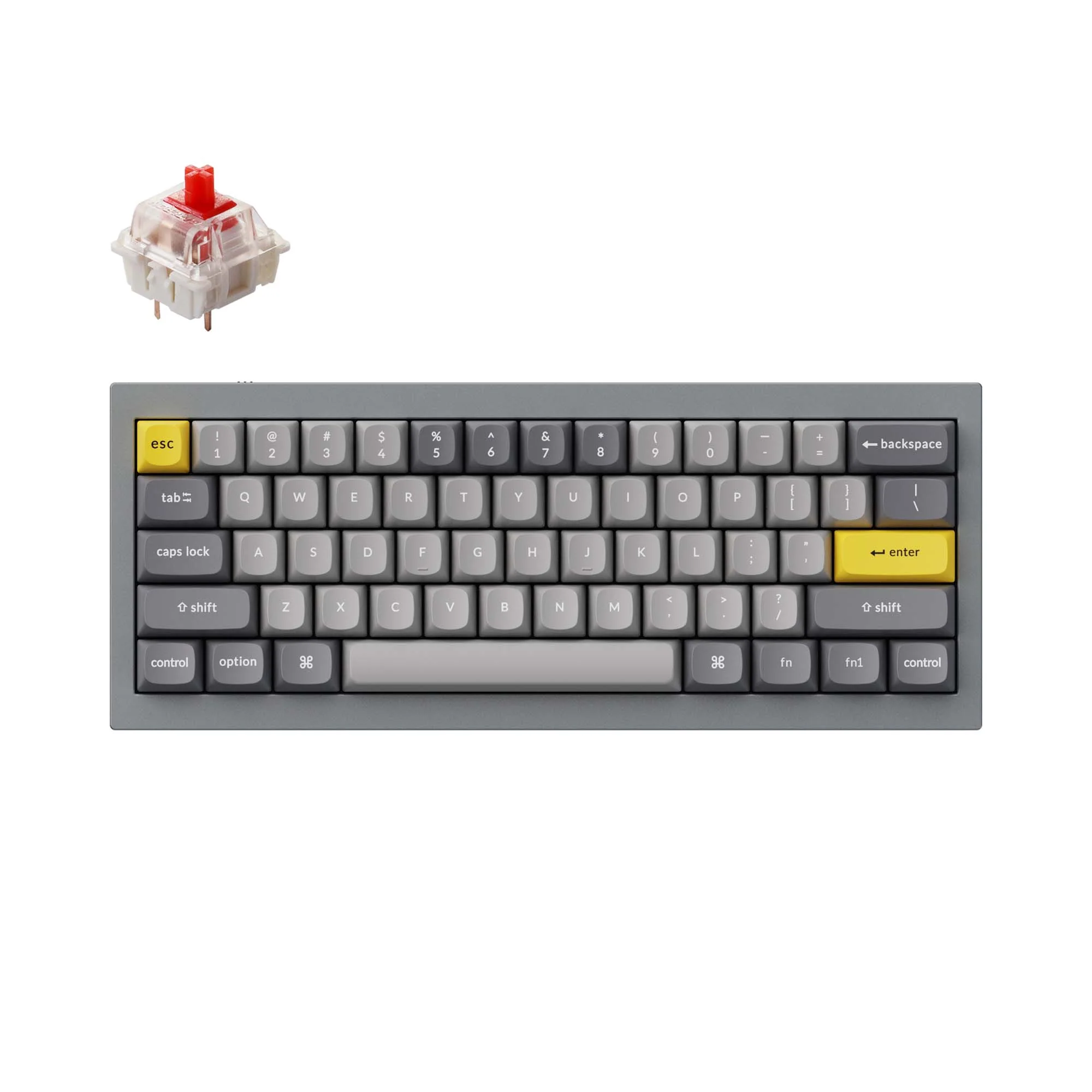 Keychron Q4 QMK Teclado Mecânico Personalizado